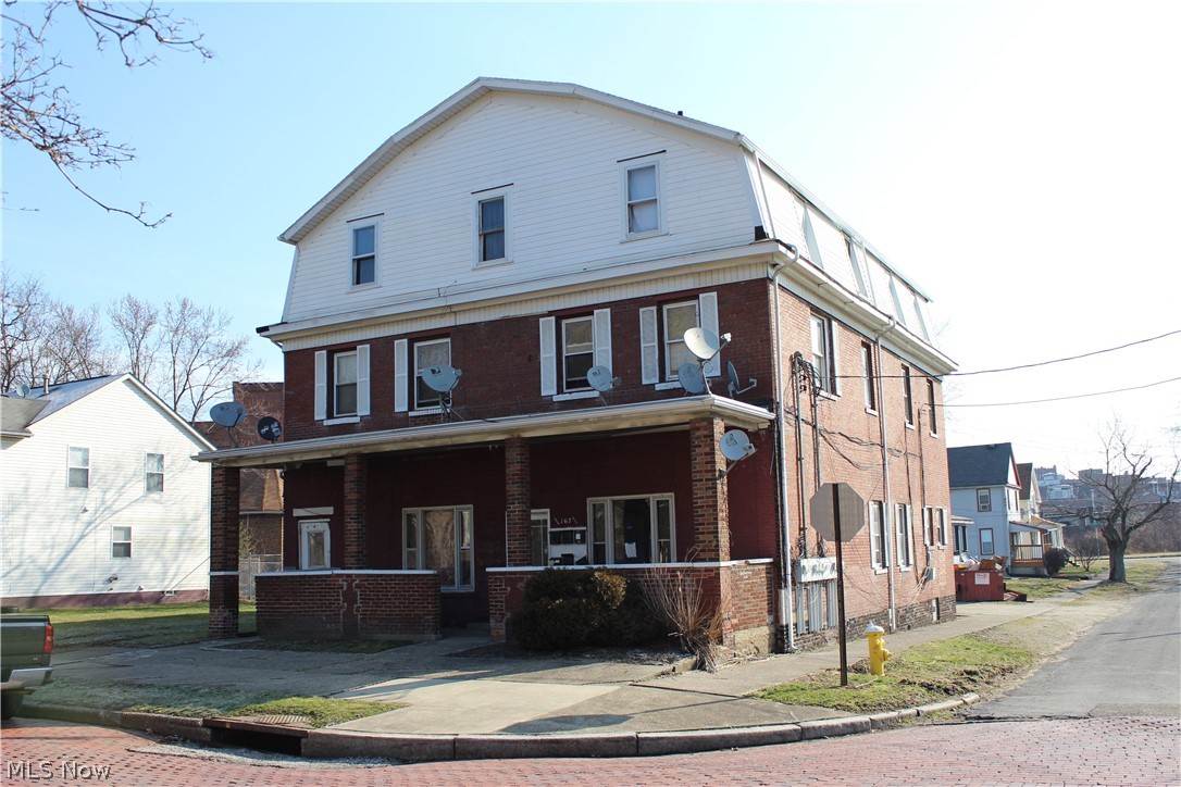 Bright roomy apartment with newer flooring in living area and bedroom. Entire apartment painted less than a year ago. Huge eat in kitchen with old style cabinets giving the apartment character, equipped with refrigerator and stove. The apartment is on  the third level (only stairs available). Resident ONLY pays rent and electric. Off street parking available. $35 application fee online. Screening included but limited too background, credit and income.