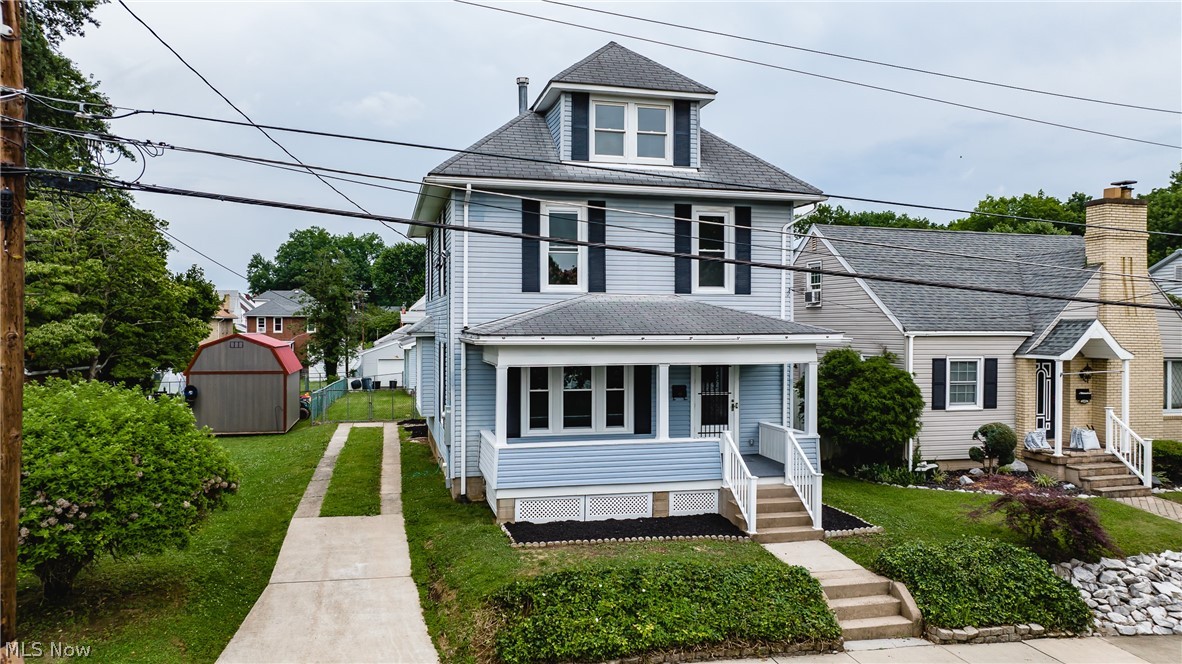 This 2000+ sq. ft. 3 Bedroom 2 1/2 Bath home has been turned into a perfect combination of modern and historical. The owners have converted to an open concept flow throughout the first floor. The master bath was added, and is pristine, providing a Bluetooth stereo system for your showers as well as other beautiful perks! Topping off the cake is the finished third floor, where you'll find two separate rooms with plenty of space for an office, bonus room, or even potential bedrooms. There is a 2 car detached garage at the back end of the yard, and plenty of additional parking with a separate driveway. The chain link perimeters the backyard for plenty of space, fun, and play. Certified Pre-Home Inspection available upon request, some corrections will be made and pre-home inspection recertified. Overall this home received a clean bill of health! Seller is willing to provide kitchen appliance package.