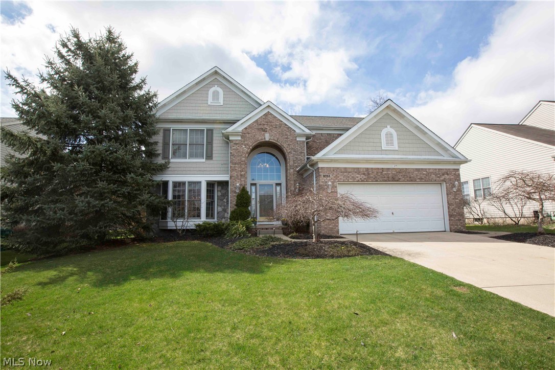 Light, bright, and welcoming 4 bedroom colonial in the highly sought after Ethan’s Green community of Twinsburg! Enter through the front door and into a beautiful two-story foyer. The living room with a bay window is on your left and straight ahead you will find the fantastic kitchen, which offers upgraded granite counter-tops and tile flooring, a large island, eat-in dining, and doors to the amazing deck, patio, and fenced back yard with gorgeous landscaping! From the kitchen continue into the formal dining room with a big beautiful bay window on one side, or the family room with a fireplace on the other. A half bath and access to the attached two car garage are also found on the main level, and the lower level is ready to become a media room, office, gym, play room, or whatever else you may need! Upstairs you will find the luxurious master suite with vaulted ceilings and a glamour bath with double vanities, soaking tub, walk-in shower, and a walk-in closet! 3 additional bedrooms, a s