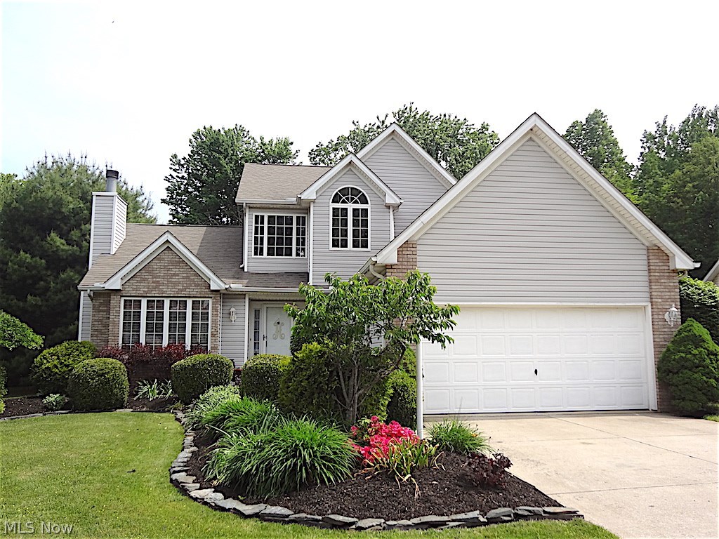 Great Floor Plan - Natural Light - Fenced Yard - Finished lower level with Full Bathroom - First Floor Master with Private Master Bath, Skylight and Walk in Closet that leads to Deck with Gazebo - Like Being in Paradise! All this in a Wonderful Location in Mentor. Enjoy the Breakfast Nook Lined with Windows while watching Nature through your Back Yard or Gathering on Your Oversized Deck with Built in Gas Grill and steps to Patio Area. Open Living Room Accented with Brick Gas Fireplace can be seen from 2 Story Foyer. Eat in Kitchen is lined with Cherry Cabinets, SS Appliances, and Ceramic Floor. The Dining Room completes the area making holidays and get togethers a breeze! First Floor Laundry Room and Half Bath are perfect details you don’t want to miss! Generous Bedrooms have walk in closets and arched ceilings and an additional Full Bathroom. Plus a Great finished Basement that offers plenty of living space, another bedroom option, wet bar area, Full bathroom with Urinal and tons of s