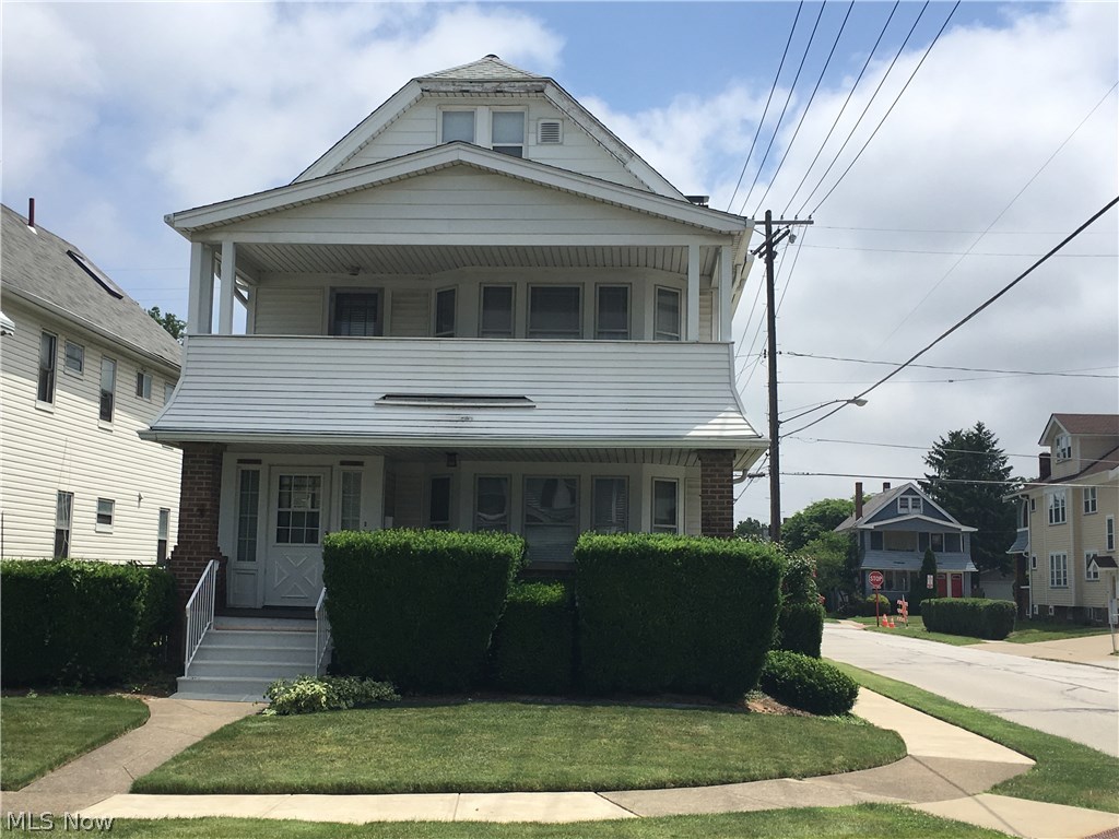 Come see an amazing Lakewood duplex.  This home has been well maintained by one owner over the last 60 years.  The maintenance to the property includes: New furnace (2012), New roof (2011), Garage roof (2006), New Polaris windows throughout (2015).  Each suite has two bedrooms, a large dining room and living room with decorative fireplaces.  The upper unit has beautiful hardwoods floors and the first floor has hardwood floors currently covered by wall-to-wall carpeting.  The maintenance free exterior has two large porches in the front and two smaller porches in the rear.  The landscaping around the house enhances its great curb appeal.  The 1st floor suite has central air-conditioning. The garage is a solid two car garage with extra room for work space.  This is truly an investment/owner occupied real estate opportunity that affords a buyer with a ready source of rental income (market rent for similar units $800-1,000).