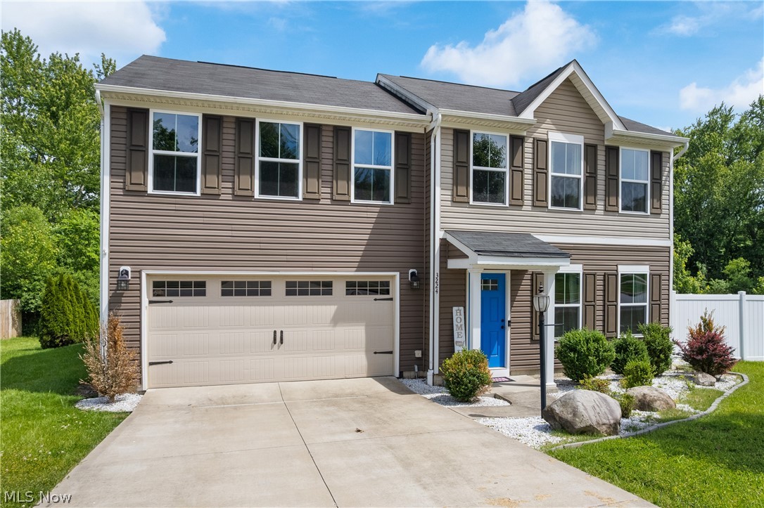 Nestled in a peaceful and private neighborhood, this 2017 built colonial-style home offers the perfect blend of quiet tranquility and unbeatable convenience. Situated on a spacious lot with a fully fenced yard and a scenic treed and pond view—ideal for pets and privacy—the property is still highly walkable and just moments away from the Ellet neighborhood and major highways. Inside, the main floor features a seamless open-concept design where the living room and kitchen flow effortlessly together, creating a warm, inviting space for gatherings, complete with a convenient half-bath for guests.

Upstairs, the home is thoughtfully designed for comfort and modern living, boasting four well-sized bedrooms and two full bathrooms. The spacious primary bedroom serves as a true retreat, featuring its own private en suite bathroom. For ultimate convenience, the laundry room is centrally located on the second floor right alongside the remaining three bedrooms and a second full bath, making day-to-day chores a breeze. With its generous space and ideal location, this home is perfectly suited for a wide variety of buyers.

A home warranty is offered by the Seller.