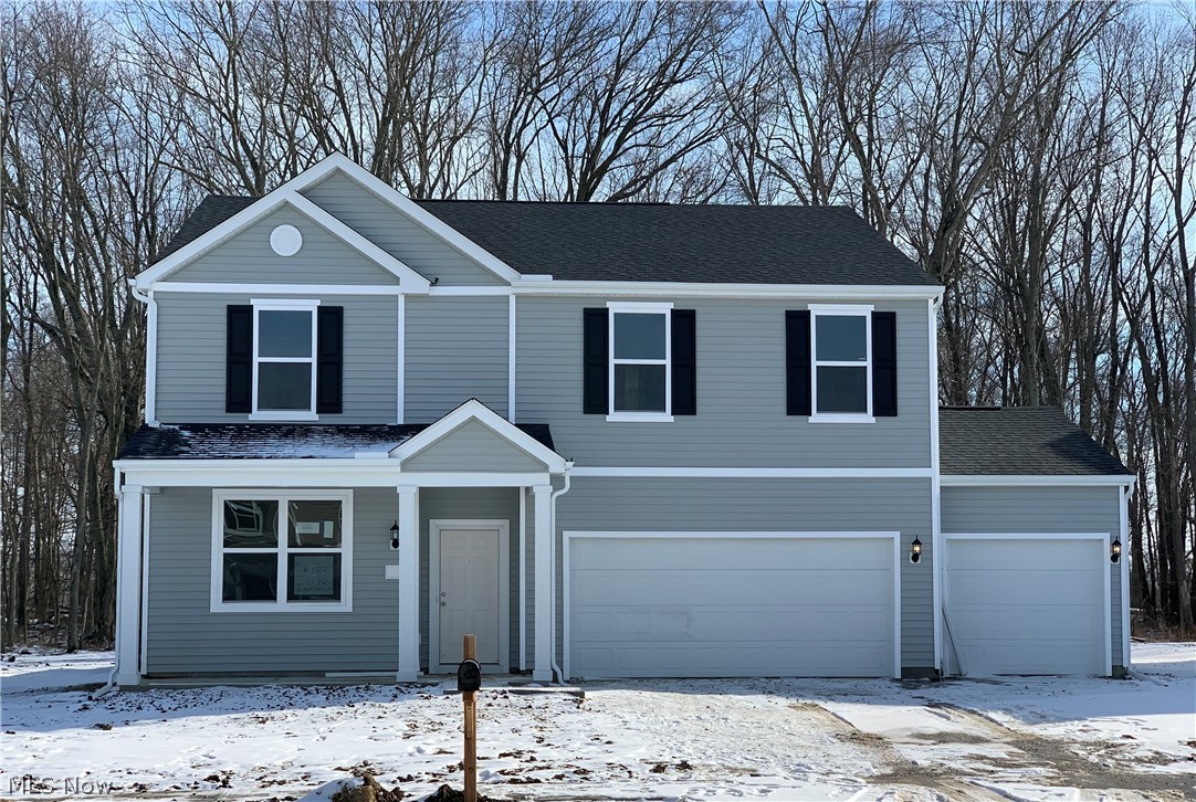 ESTIMATED COMPLETION BY THE END OF JANUARY. This is an awesome new 4 bed 2.5 bath home in Lake Forest of Hebron. The kitchen has stainless gas appliances (range, dishwasher, microwave), granite counters, a large island, pendant lighting and a pantry. The primary suite has a large walk in closet and a private bathroom with a double bowl sink. An additional 3 bedrooms, a full bath, a loft and laundry complete the 2nd floor. An eating space off the kitchen, a great room, 2 flex living spaces and a 3 car garage round out the home. Wooded lot. At Lake Forest of Hebron you'll find a multitude of nearby recreational areas from downtown parks to wonders like Blackhand Gorge & Buckeye Lake. Put this home on your must see list. Interior photos are from a model, not the actual home.