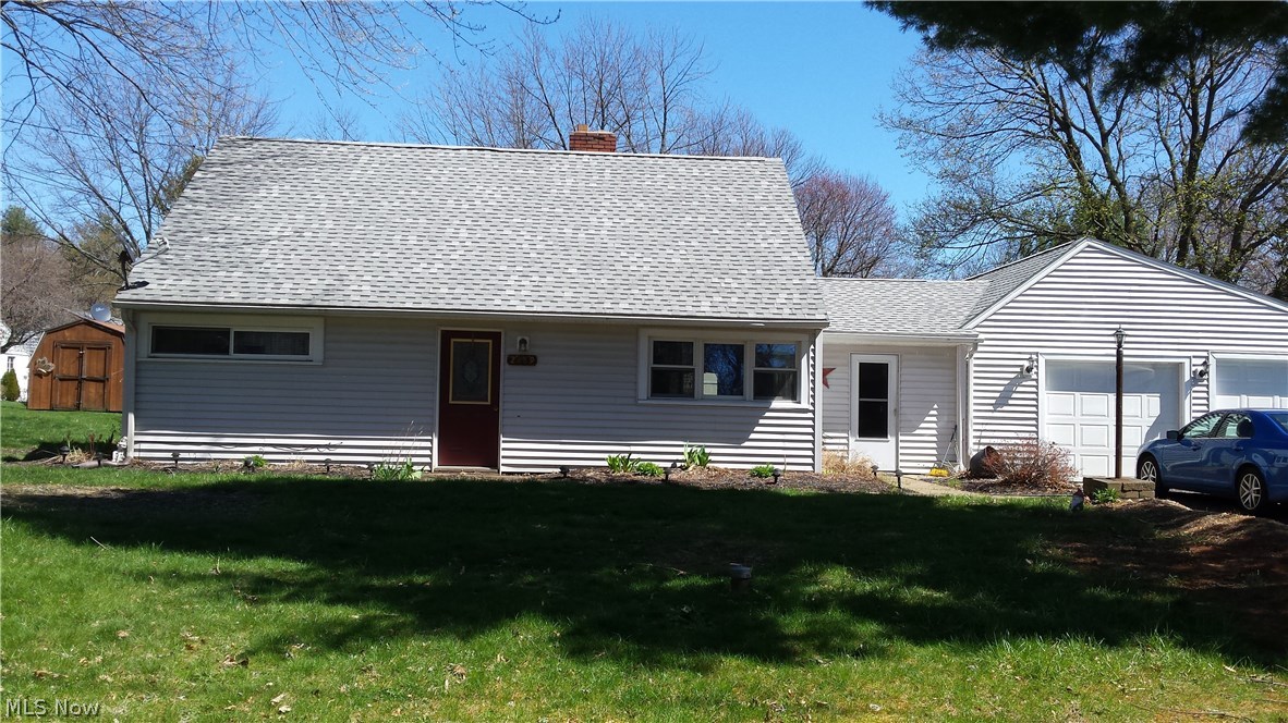 Four bedroom, two bath cape cod with a lot of room inside and out.  Open floor plan offers many possibilities.  Recent updates include the roof, electrical panel box, whole house foam insulation, water softener and hot water tank in 2015.  New well pump in 2014.  Second garage bay and attached shed in 2017.  No basement, but lots of storage in garages attic and shed.  Enjoy the attached enclosed patio or the open patio in the large back yard.  Seller says "great location".  Seller is offering a one year home warranty for your peace of mind.  Owner says "Make an offer".