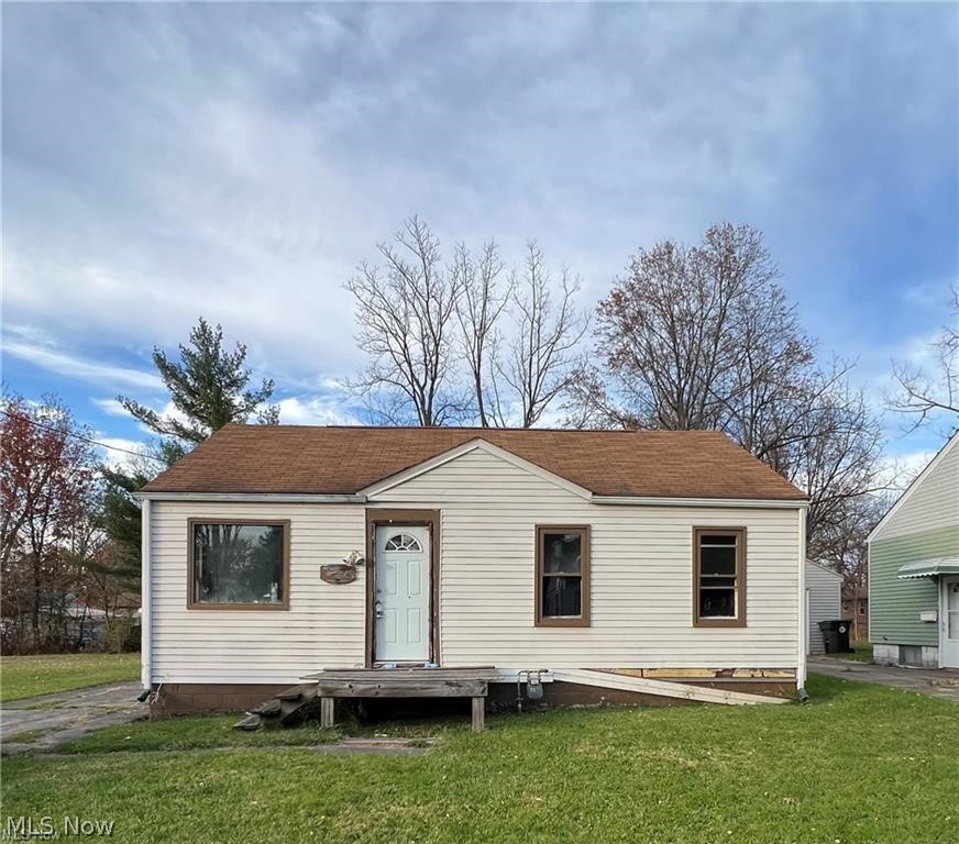 Investor Special, Home is 2 bedroom One bath with full basement. possible third bedroom up stairs.
