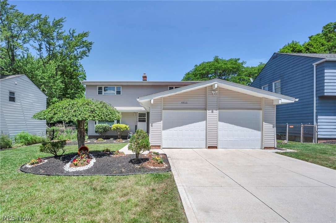 Rare opportunity to own this spacious 4-bedroom, 2.5-bath colonial offering over 2,200 square feet of living space in a highly desirable Lyndhurst neighborhood. This well-designed home features contemporary styling, generous room sizes, and a versatile floor plan perfect for today’s lifestyle. A welcoming slate foyer opens to an expansive living and dining area highlighted by oversized sliding glass doors that fill the home with natural light and lead to a covered deck overlooking the private backyard. The spacious kitchen offers abundant cabinet and counter space, a center island, and a flexible adjoining area ideal for casual dining, a sitting room, home office, or playroom.

Upstairs you’ll find four generously sized bedrooms featuring hardwood floors, walk-in closets, and ample storage, including a spacious owner’s suite with a private full bath. The large lower level provides endless possibilities for future finishing, recreation space, or additional storage.

The entire interior has been freshly repainted, making this home truly move-in ready. Numerous additional updates have already been completed, including the roof, vinyl siding, vinyl replacement windows, recessed lighting throughout the first floor, newer dishwasher, refrigerator, washer and dryer, and a concrete driveway. Additional highlights include a 2-car attached garage, central air, and a convenient location close to shopping, dining, parks, schools, and major highways.

A tremendous value offering space, flexibility, and comfort in one of Lyndhurst’s most sought-after locations. Don’t miss this opportunity to make this beautiful home your own!