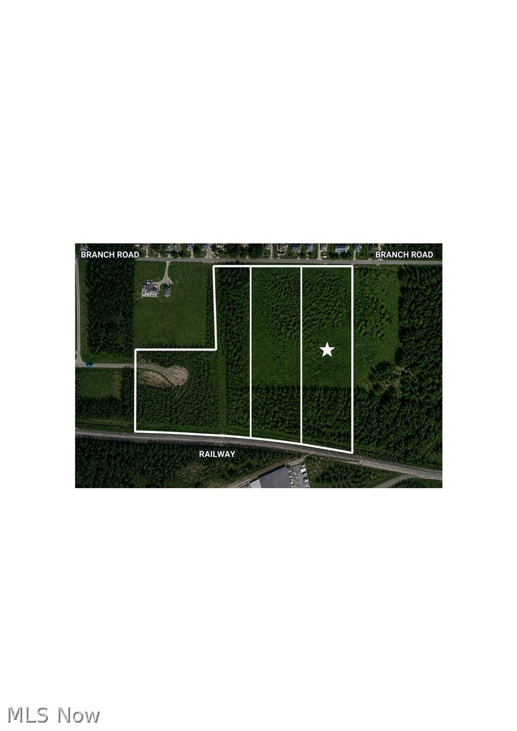 8 Acres of industrial property with approximately 100 ft frontage on Branch Rd.  This acreage is a part of the 2 additional neighboring pieces of land and all 28 acres can be sold together. Opportunity zone, tax abatement, and railway.  Come be a part of Medina's expanding industrial corridor.  The city of Medina is open to ideas for development.

Possible small seller finance or lease purchase option. Owner is a licensed agent in the state of Ohio.