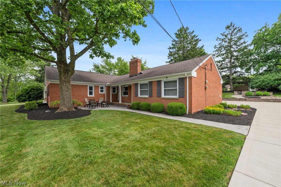 Welcome to this stunning brick ranch, perfectly situated on a quiet cul de sac and showcasing pride of ownership throughout. Thoughtfully updated over the years, this home blends timeless craftsmanship with modern comfort. Enjoy newer windows, updated electrical wiring to code, and new can lighting that brightens every space. The A/C was replaced last spring, and the stamped concrete patio and newer driveway add curb appeal and durability. The master bathroom has been beautifully remodeled, and the lower level egress window and glass block windows enhance both safety and style. The rear and east basement walls have been waterproofed, and the garage ceiling was vaulted and finished with lighting, creating a versatile space perfect for entertaining. Inside, you'll find gleaming hardwood floors, abundant natural light, and a flowing one story layout in impeccable condition. The primary bedroom offers a walk in closet, while the other two bedrooms feature double door closets for ample storage. The family room fireplace is accented by a cherry beamed mantel and a wall of built in shelving, ideal for books, décor, or cherished family photos. The lower level provides flexible space for a playroom, home gym, or additional entertaining area. Step outside to a beautiful rear patio and firepit area, framed by a lush yard, perfect for relaxing evenings or gatherings with friends.
This home offers the best of single story living with exceptional updates, inviting warmth, and a layout designed for everyday comfort. Move right in and make it your own.