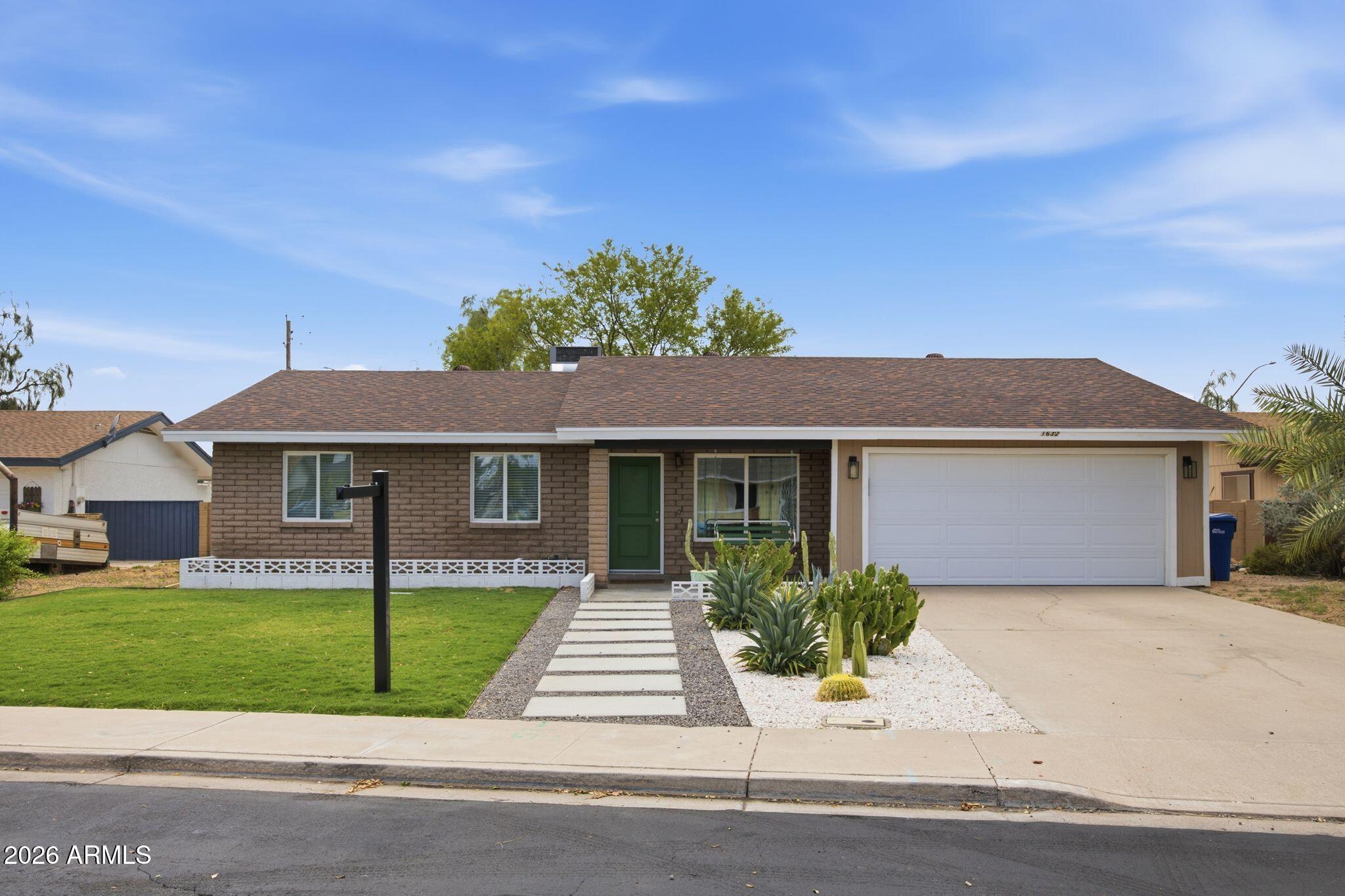 COMING SOON! Move-in ready 4-bedroom, 2-bath home in a prime Mesa location with no HOA! Features a beautifully renovated kitchen with modern finishes, spacious living areas, and a backyard filled with mature citrus trees. Conveniently located near parks, shopping, dining, schools, and freeway access. A perfect blend of comfort, charm, and everyday convenience. Don't miss this opportunity!