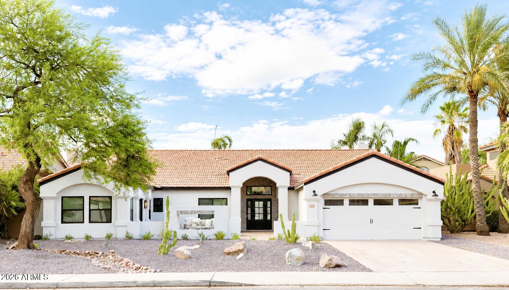 Stunning Fully Remodeled Home in the Heart of Scottsdale. Welcome to this beautifully renovated home offering over 2,6000 square feet of sophisticated living space. Located in the highly sought-after Scottsdale area, this 5-bedroom , 2.5 bathroom home is the perfect blend of modern luxury and timeless design. The kitchen is a true masterpiece, featuring a large 36'' range, custom hood, brand-new appliances, and sleek cabinetry. 2 spacious 12'' slider leads to the beautifully redesigned backyard, making it easy to entertain and enjoy Arizona's outdoor lifestyle. Every detail has been carefully considered, with fully remodeled flooring, lighting, doors, and bathrooms throughout the home. The roof, windows, and water heater have all been replaced to provide peace of mind and more. The front and backyard have undergone an impressive transformation, with stunning landscaping and awesome fireplace and a completely resurfaced pool that invites you to relax and unwind.

This home is a rare find in Scottsdale and is sure to sell fast. Don't miss out on the opportunity to make it yours!