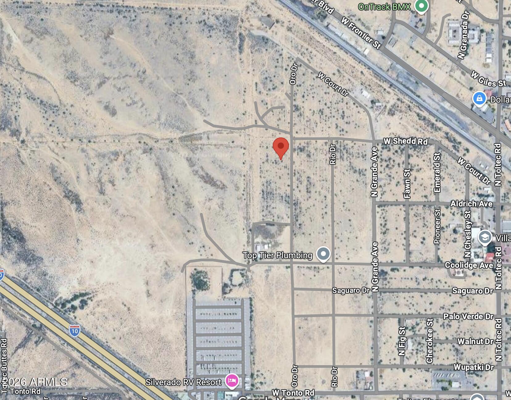 TOLTEC/ARIZONA VALLEY UNIT TWENTY EIGHT - Land