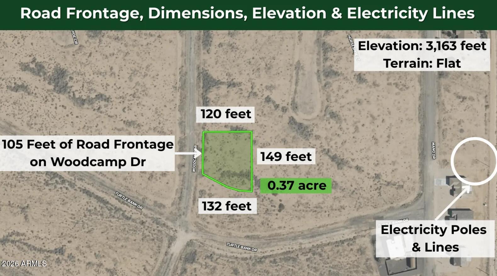 VALLE VISTA UNIT 3 - Land