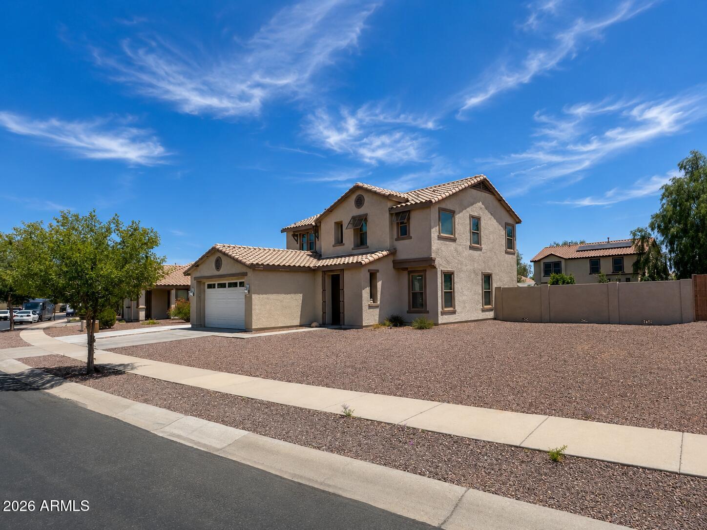 Beautifully remodeled and move in ready! This stunning 4 bedroom, 2.5 bathroom home is located in the desirable Desert Oasis community of Surprise. Thoughtfully updated throughout with modern finishes and brand new appliances, it offers an open, functional floor plan ideal for everyday living and entertaining. The spacious backyard features a sparkling swimming pool and plenty of room to relax or host family and friends. Conveniently located near parks, walking trails, shopping, dining, schools, and easy freeway access. A wonderful opportunity to own a fully updated home in one of Surprise's most sought after neighborhoods.