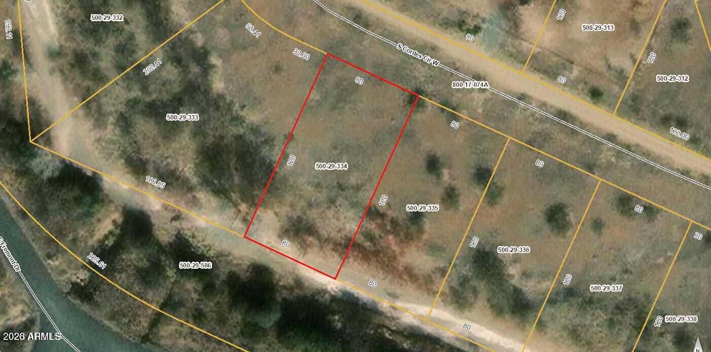 Residential lot in Cordes Lakes with road frontage on S Cordes Cir W. Spacious parcel with excellent potential for future site-built home development or investment. Convenient access to I-17 for commuting to Phoenix, Prescott, or Flagstaff. No SPDS available. Seller owns additional nearby lots.