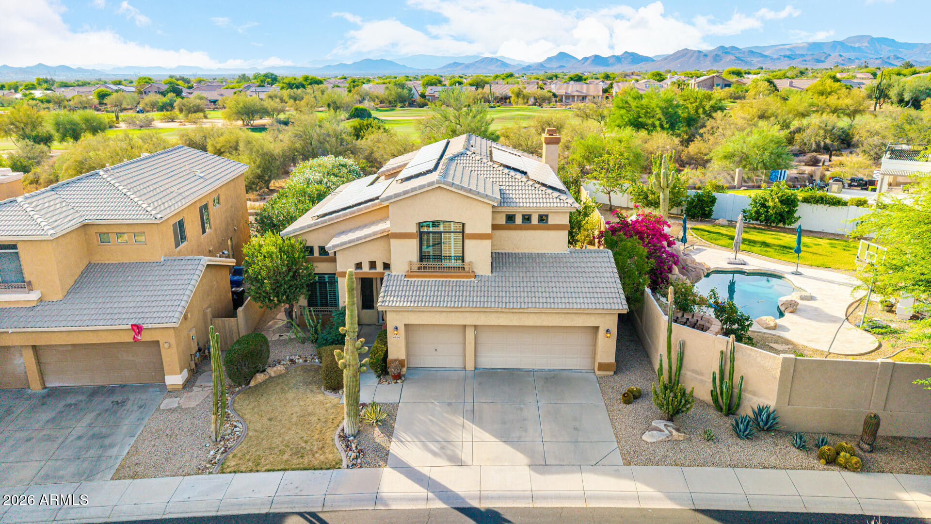 Located on a premier golf course lot in highly sought-after Tatum Ranch, this beautifully maintained home offers the perfect blend of location, lifestyle, and opportunity. With stunning golf course views and a backyard designed for enjoying Arizona living, the outdoor space features a sparkling pool, spacious patio areas, and the kind of setting that is rarely available in this neighborhood.

Inside, the home has been lovingly cared for and pride of ownership is evident throughout. The interior offers a clean, warm, and inviting feel with a timeless style that has been exceptionally maintained over the years. This is the perfect opportunity for a buyer looking for a home they can move right into and enjoy immediately, while still having the flexibility to personalize over time if desired The functional floorplan also includes a desirable downstairs bedroom, ideal for guests, a home office, or multigenerational living.

Golf course homes in Tatum Ranch with this combination of lot location, outdoor living, and overall condition do not come along often. Conveniently located near shopping, dining, golf, hiking, and everything Cave Creek and North Scottsdale have to offer.