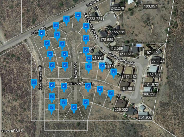 28 lots left.  Sierra Bonita is partially built with nice single family homes.  Available to purchase the remainder of this subdivision.