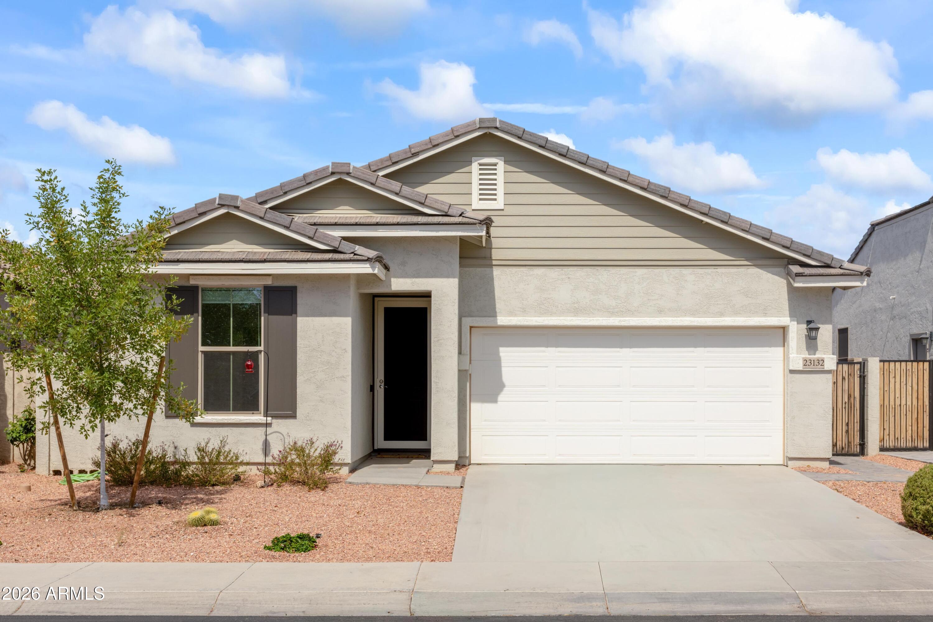 Nearly new and packed with upgrades, this Sun City West home delivers the space and flexibility today's buyers are looking for with no age-restricted community requirements. Constructed in 2019, the floor plan includes three generously sized bedrooms, three full bathrooms, and a separate bonus room ideal for working from home, hobbies, or additional living space. In addition, there is a huge space off of the laundry room that would be a perfect mudroom, butler's pantry or home gym! You'll also find contemporary finishes and practical features, including quartz countertops, network connections throughout the home, and an energy-efficient tankless hot water heater. The oversized garage offers valuable overhead storage to help keep everything organized. The outdoor space offers a covered patio and is ready to enjoy, whether you're hosting friends, grilling on the weekend, or simply unwinding after a long day. Easy access to Loop 303 puts shopping, dining, entertainment, and destinations across the Valley within convenient reach. Well maintained, move in ready, and competitively priced, this property offers a rare opportunity to own a newer home in a highly desirable location. Don't miss your chance to make it yours.