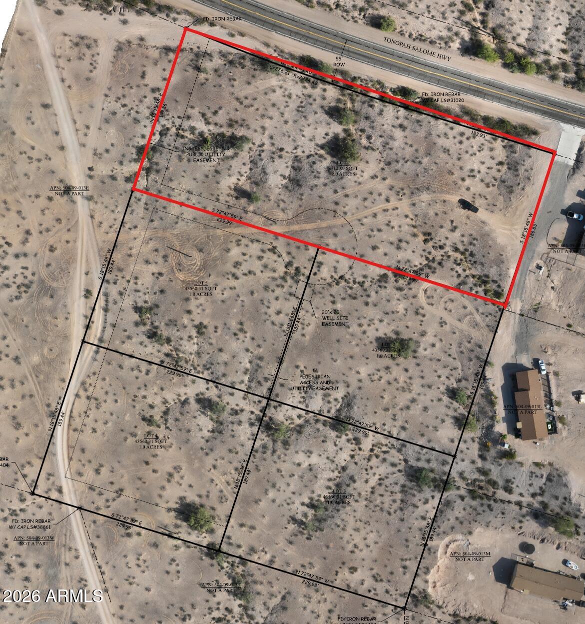 SURVEY OF SECTION 28 T2N R5W PARCEL 1-16 - Land