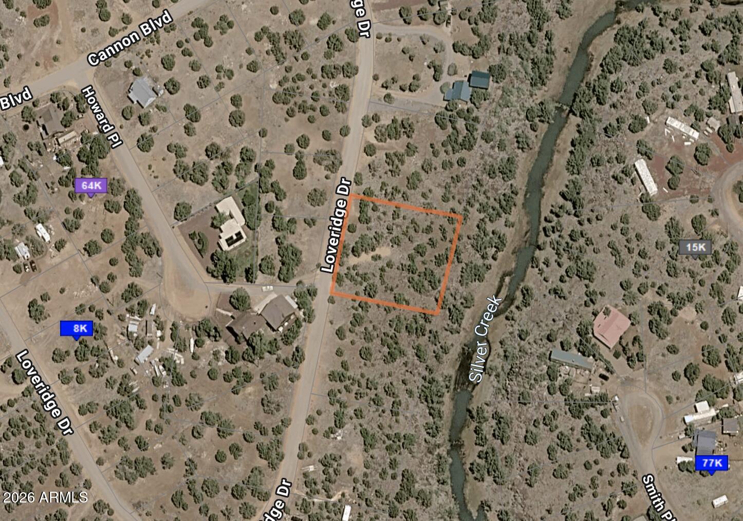 R1-10 zoned residential lot located at 8573 Loveridge Dr in Show Low. (0.62 acres) offering extra space for a custom home in a quiet mountain community setting. Ideal for a primary residence, cabin getaway, or long-term investment. Buyer to verify zoning, utilities, access, and building requirements with Navajo County.