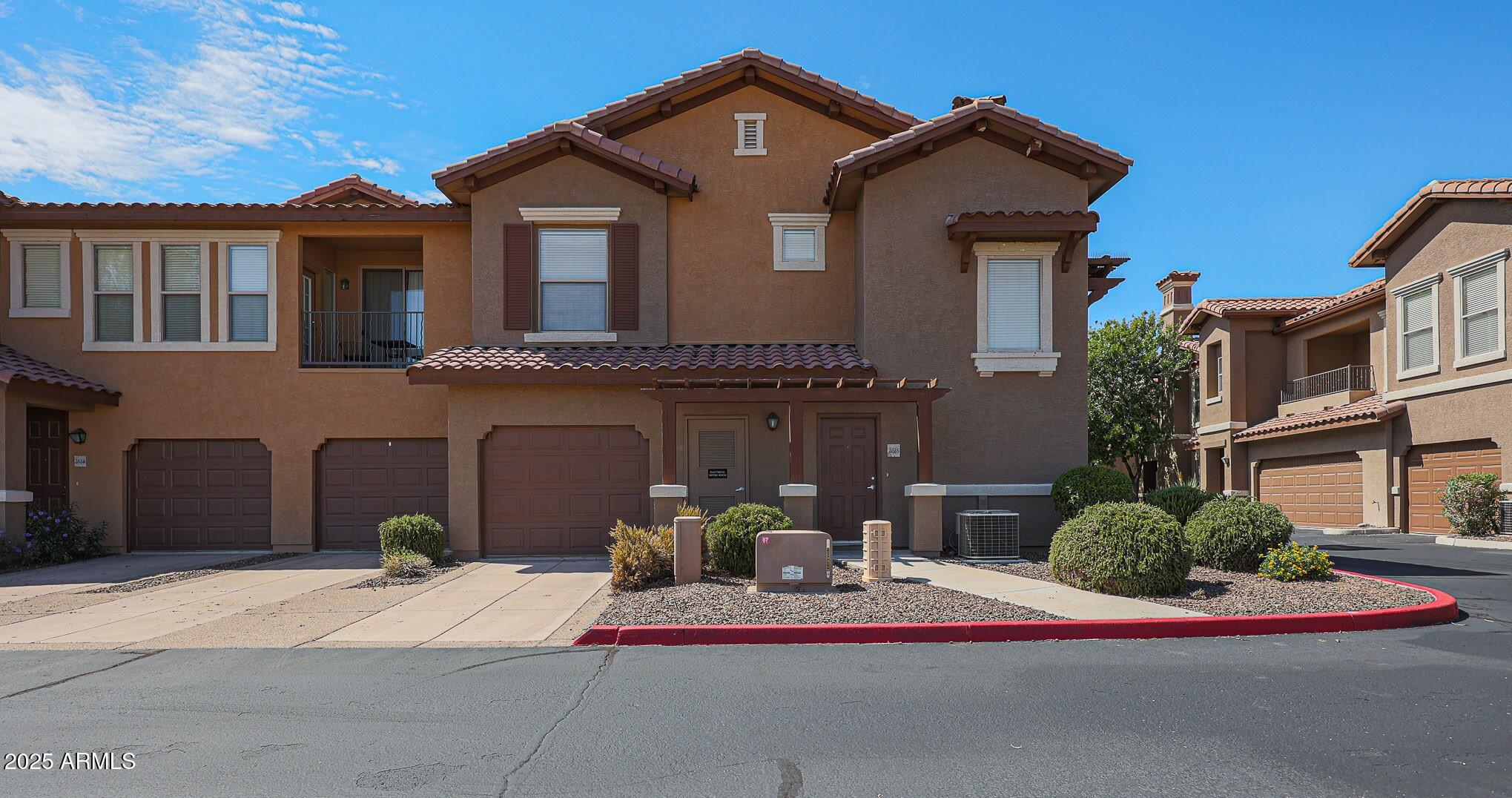 Welcome to Renaissance Villas, a gated resort-style community in the heart of desirable Litchfield Park. This beautifully maintained 2-bedroom, 2-bath condo offers the perfect blend of comfort, convenience, and low-maintenance living.

Unlike many condo floorplans, this home features a private attached garage with direct entry and no neighbors living above your main living space. Upstairs, you'll find a bright and open great room with vaulted ceilings, abundant natural light, and access to a private balcony--perfect for enjoying your morning coffee or relaxing after a day on the golf course.

The split-bedroom floorplan provides privacy for owners and guests alike, while the spacious primary suite offers a walk-in closet, private bath, and direct balcony access. The kitchen opens seamlessly to the living and dining areas, creating an inviting space for everyday living and entertaining.

Residents of Renaissance Villas enjoy exceptional amenities including a resort-style pool and spa, fitness center, clubhouse, walking paths, playgrounds, and beautifully maintained grounds. The HOA covers exterior maintenance, roof repair and replacement, water, sewer, trash, pest control, and common area upkeep, allowing for truly lock-and-leave living.

Ideally located near The Wigwam Resort, championship golf courses, dining, shopping, spring training facilities, and major freeway access, this home is perfect for year-round residents, seasonal visitors, first-time buyers, or anyone seeking an active Arizona lifestyle with minimal maintenance.

Experience one of the best values in Litchfield Park and discover why so many buyers love the Renaissance Villas lifestyle.