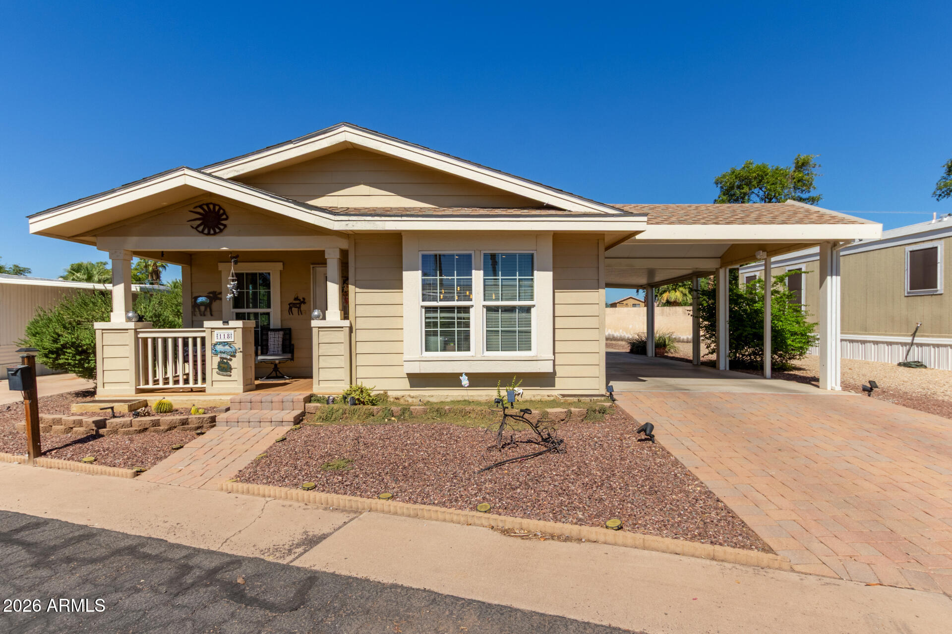 Beautifully remodeled 2-bedroom, 2-bath home in the desirable active adult community of Palm Shadows! This move-in ready home features a stunning updated kitchen with modern cabinetry and finishes, remodeled bathrooms, a dedicated indoor laundry room, and a newer HVAC system for year-round comfort. The open and inviting floor plan offers a spacious living area, abundant natural light, and comfortable living throughout. The primary suite includes a private bath and ample closet space, while the second bedroom is perfect for guests or a home office. Enjoy low-maintenance living and fantastic community amenities, including a clubhouse, pool, spa, fitness center, and social activities. Conveniently located near shopping, dining, entertainment, and medical facilities. Don't miss this beautifull