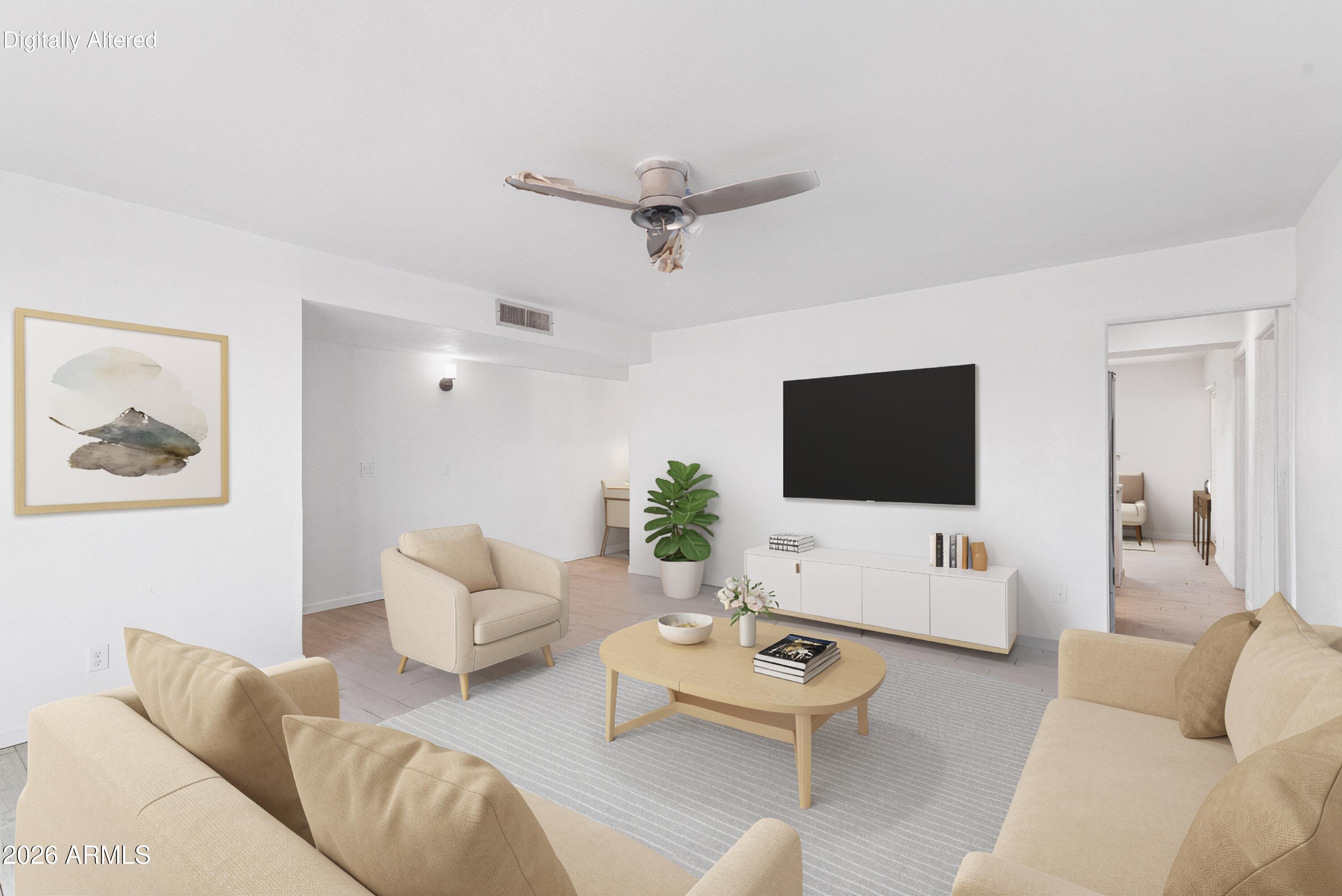 Location, location, location. This spacious 4 bedroom 3 bath home is close to Mesa Review Park, ASU, Scottsdale, Tempe, Cub stadium, freeway, restraunts, Sky Harbor Airport. This home has 2 master bedrooms, newer kitchen cabinets, new interior paint and neweer flooring.
