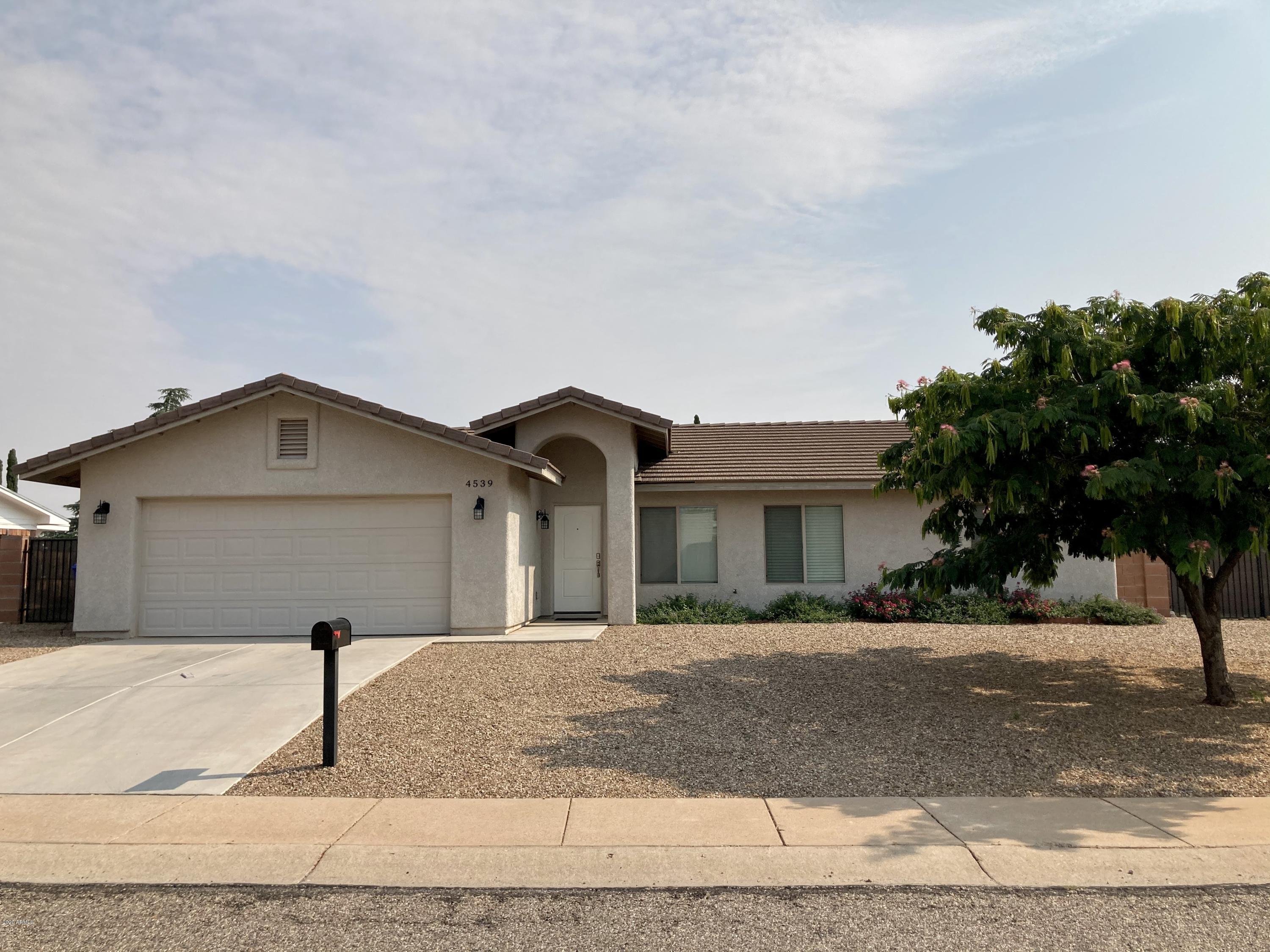 Pristine, updated property in the heart of Sierra Vista. Easy access to CVMC, Ft Huachuca, and shopping. Updated laminate flooring, stainless steel kitchen appliances, upgraded bathroom vanities and low maintenance backyard makes this home move-in ready!!!