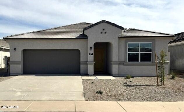 This 5-bedroom, 3-Bath home features a split floorplan with spacious great room and separate dining area.  White upgraded cabinets, granite countertops, Stainless Steel appliances and tile throughout home except bedrooms.  This home is complete with front yard landscape, double gate, rain gutters, covered patio, 2'' faux blinds and smart home technology package.   Ask about incentives with use of preferred lender.
USDA & DPA programs available.