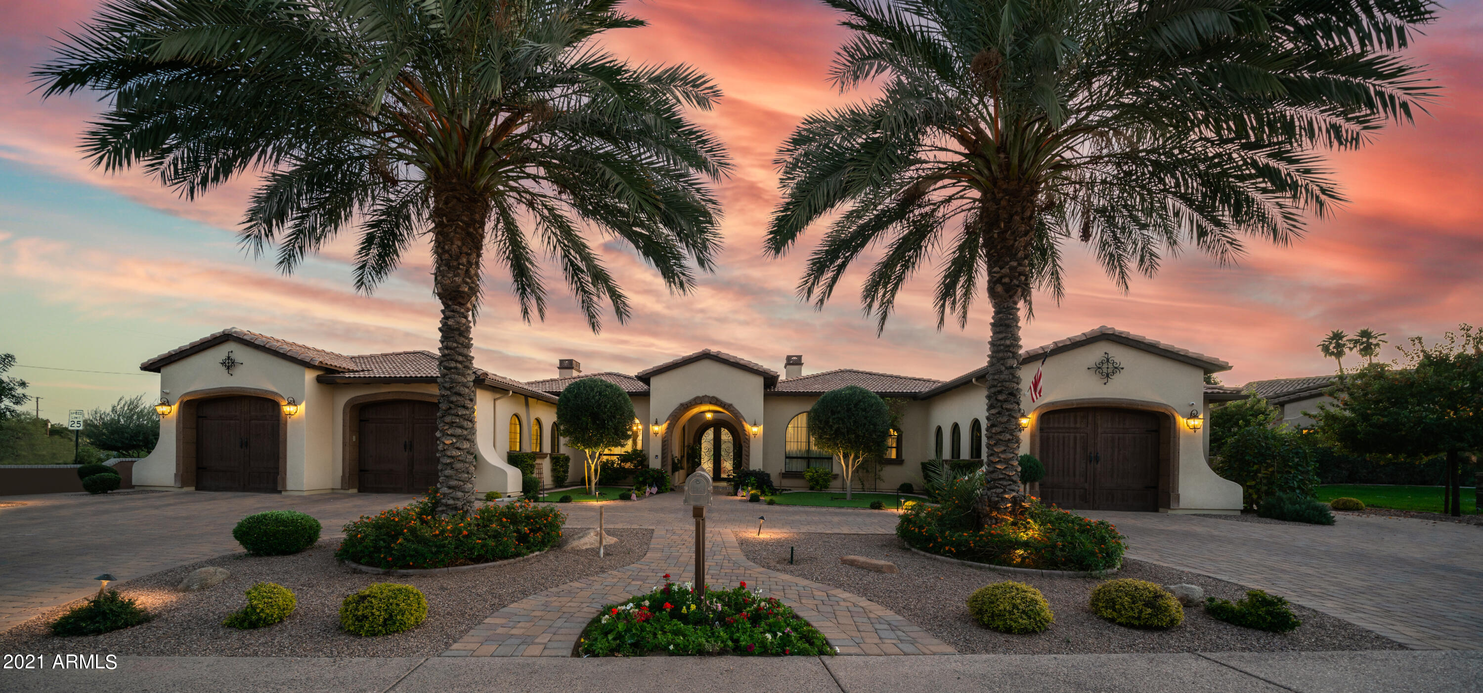 Situated on an amazing private location, this 5000 sqft 4bed 4.5 bath home has it all!  Owner has put close to $400k in upgrades since purchasing. Stunning curb appeal leads you to a grand entrance with towering ceilings, large cozy great room and open chefs kitchen.  Gorgeous dinning room for those special occasions.  Master retreat is sensational, with private office area or nursery and private patio.  Master bath a 10 consisting of a large walk in shower, separate soaking tub and large walk in closet.  Media room / Den has been designed as a relaxing retreat or the perfect kids room.  All guest rooms are large with wonder ensuite bathrooms.  Backyard is sensational. Large covered patio, pool, spa, bbq and pizza over with a  huge turf area to play. Best valued home on the market, period.