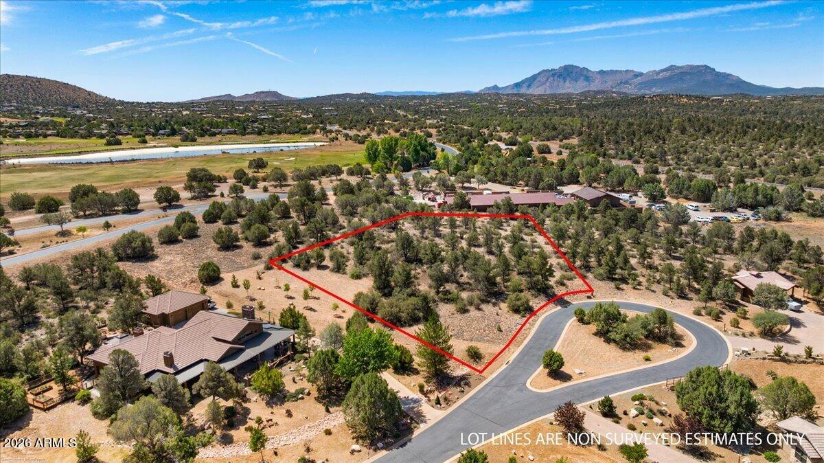 Here is an AFFORDABLE 1.1 Acre lot located on a quiet Cul De Sac in the highly acclaimed Gated/Guarded Talking Rock Golf Community with Views of Granite Mountain!!!! Amenities include a Restaurant, Bar, Post Office, Convenience Store, Gym, Pool, Tennis & Pickle Ball Courts, etc. Proposed building plans are available that have been approved by Talking Rock Architectural Committee but would require county approval from Yavapai County Development Services. Utilize these prepaid plans or design your own dream home in an excellent setting surrounded by Custom Homes in one of Prescott's Premiere Golf Communities.