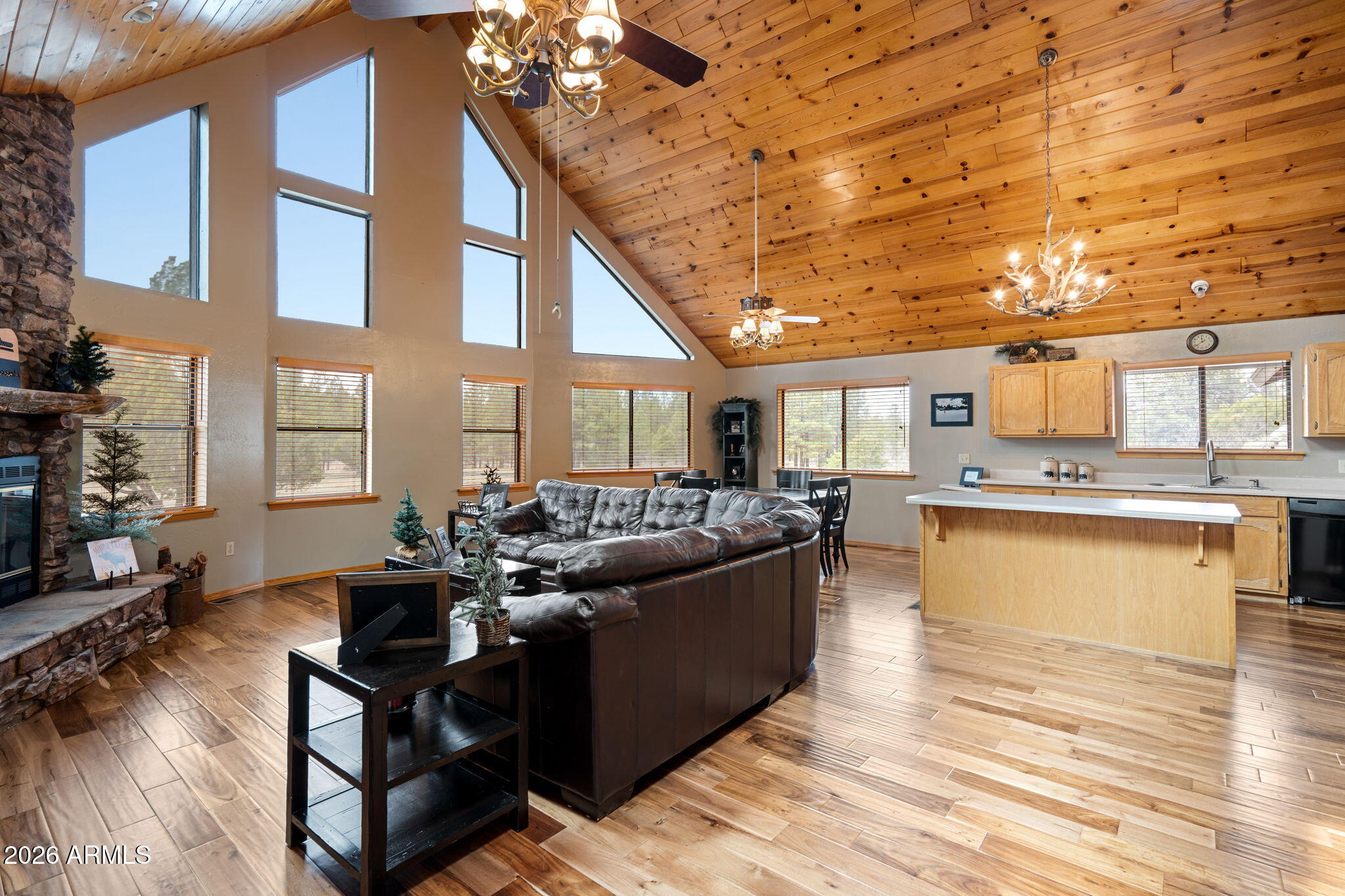Custom Cabin on 3.505 acres - Residential