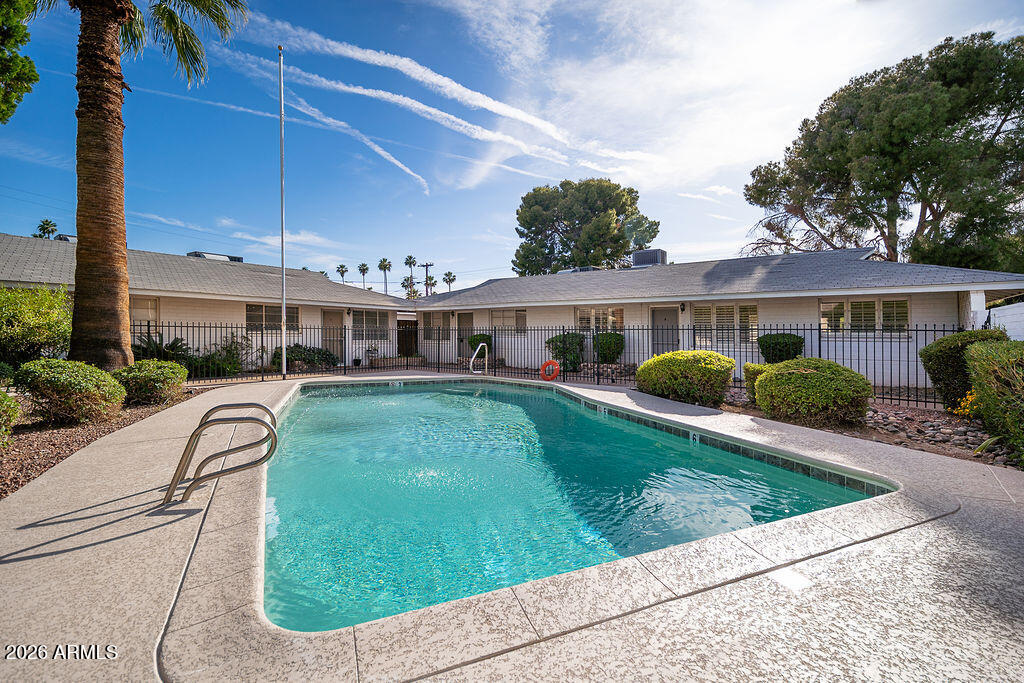 This Four-Plex is very unique for the area. It is fully secured by a block wall on all sides and has its own private fenced in pool (recently resurfaced with pebble tech) in the courtyard. This is very rare to find anywhere in the valley, and especially in this area. The property as one 2/2 and three 1/1 bedroom units. The property has been self managed and the owner has made numerous upgrades to the interior and exterior.
This is a rare opportunity to purchase a Four-Plex in the esteemed Arcadia Lite Area. Arcadia Lite is a trendy, central Phoenix neighborhood (roughly 32nd-44th St, Camelback to Indian School) known for blending mid-century charm with modern, high-end renovations.