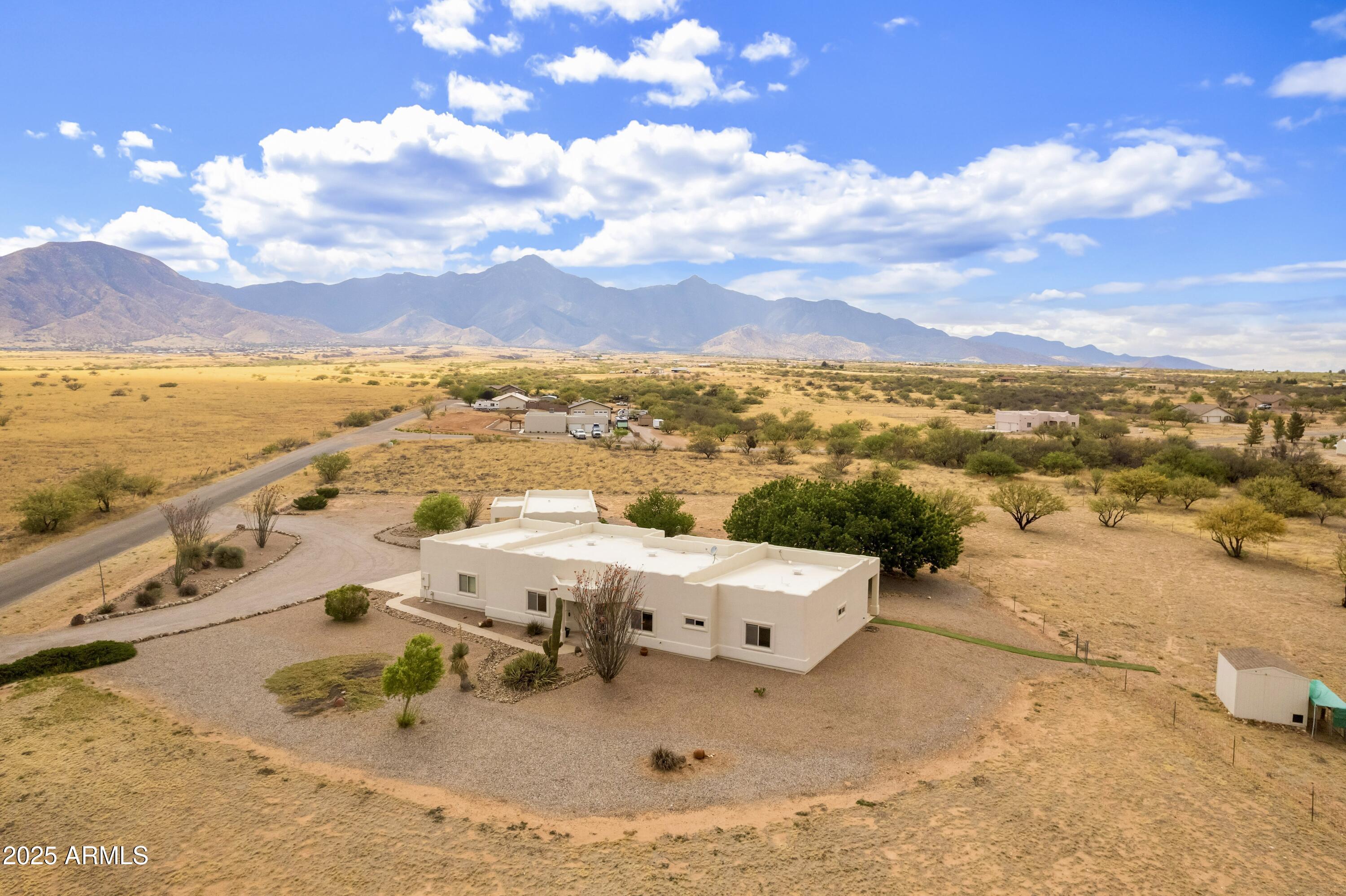 Enjoy the perfect blend of privacy and convenience in this spacious 4-bedroom, 4-bath home just off a paved road. Two bedrooms feature en suite bathrooms, Primary & an amazing guest/MIL suite. The open kitchen includes a large granite countertop island, ideal for cooking and entertaining. Relax in the bonus spa room or take in the stunning mountain views from your private retreat. A 5-car garage offers plenty of space for vehicles, hobbies, or storage. No HOA!!!  Horse & rural life friendly
Don't miss this rare opportunity for peaceful rural living with modern comfort.