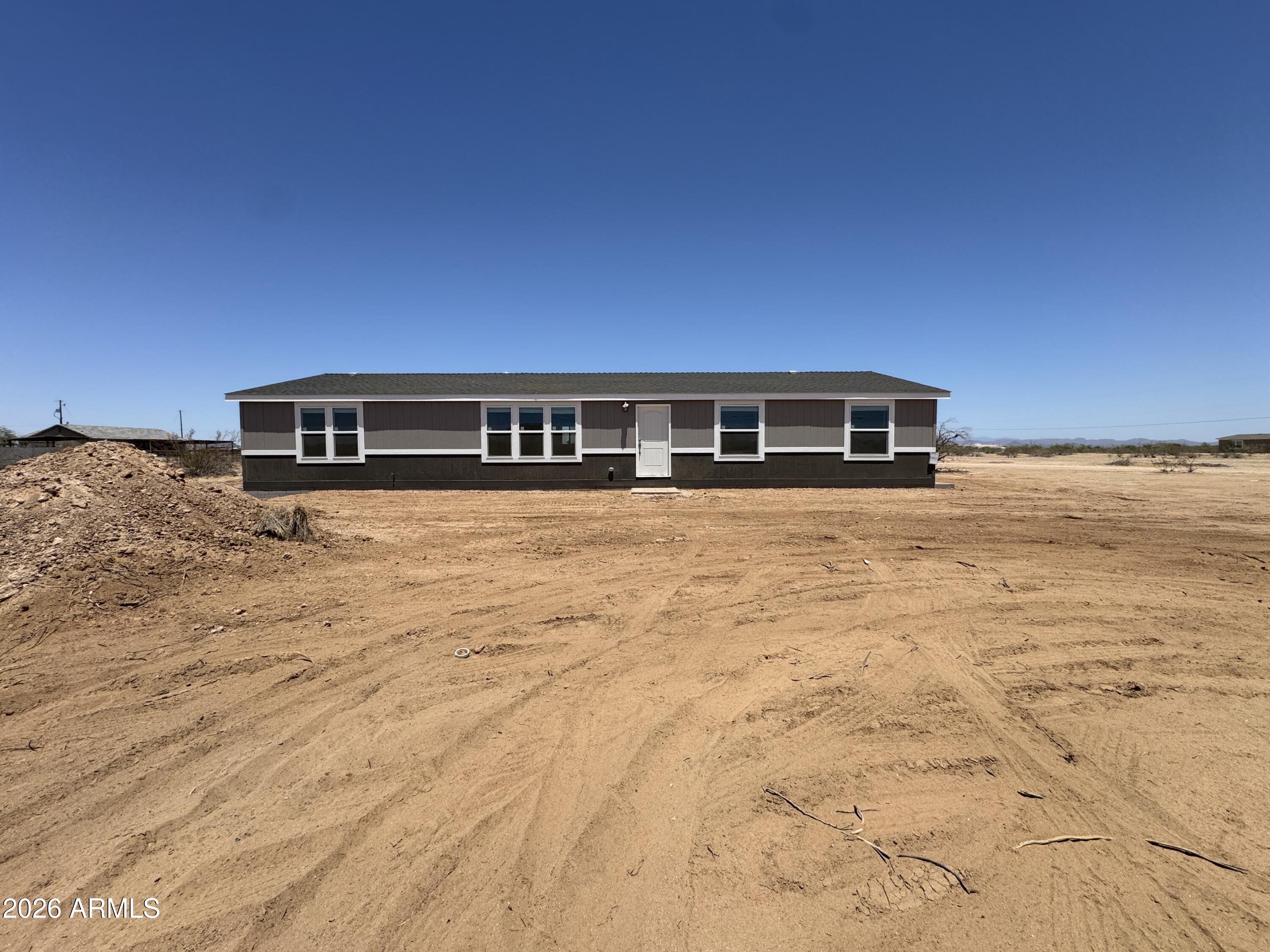 Brand-new home on 1.409 acre lot. No HOA. Go under contract before the home is completed and get $10,000 towards interest rate buy down and/or closing costs on this 4-bed, 2-bath, 2046 sq ft beauty. This home offers an open split floor plan with a great room that opens up to the kitchen and dining areas. The kitchen features an island with extra storage, cabinet pantry, upgraded marble pattern counters, new premium Whirlpool stainless steel appliances including fridge, microwave & dishwasher and farmhouse sink. Primary suite includes dual sinks & walk-in closet. Blinds on the windows and decorative 6 panel doors. Vinyl Dual Pane Low E windows. Vaulted ceilings. Exterior paint is two tone with white trim. Aprx completion date of the home is June 2026