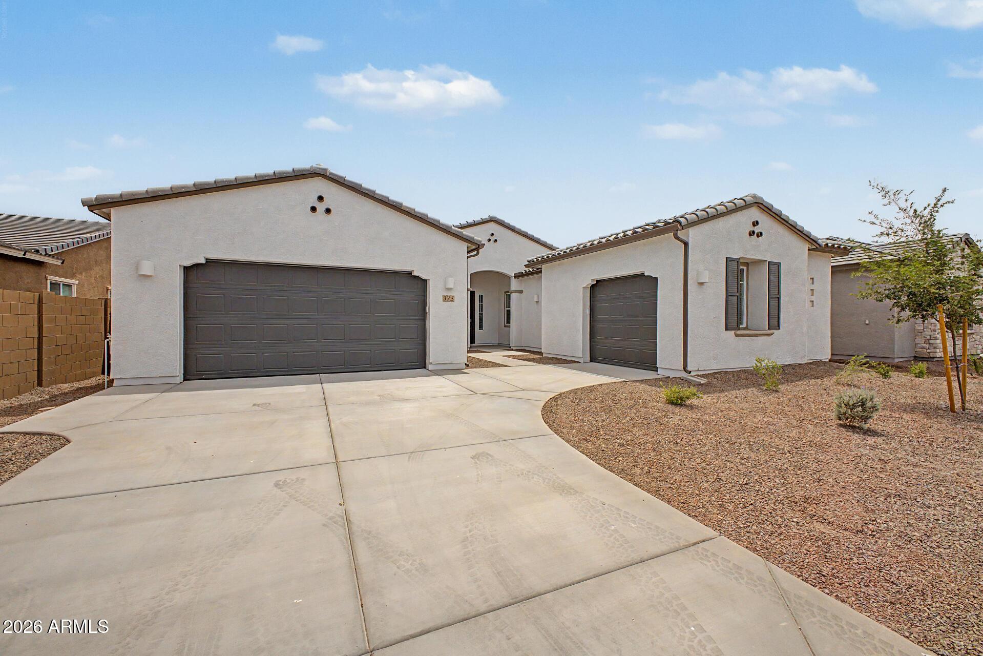 Priced to Sell!! Discover this stunning 2025 NEVER BEEN LIVED IN home in Wales Ranch Home! The charming curb appeal, manicured landscape, and a 3-car garage are just the beginning! Inside, you'll find an inviting great room filled with natural light, tile flooring, recessed lighting, sliding doors, and a neutral palette that complements all decor styles. The kitchen boasts shaker cabinets with crown molding, quartz countertops, stainless steel appliances, and an island with a breakfast bar. The primary bedroom is complete with a walk-in closet and a private bathroom with dual vanities for added comfort. The backyard is a blank canvas waiting for your personal touch, including a covered patio ideal for relaxation. Bring your projects to life and create your perfect outdoor retreat! Access to all of the amenities that Wales Ranch has to offer.