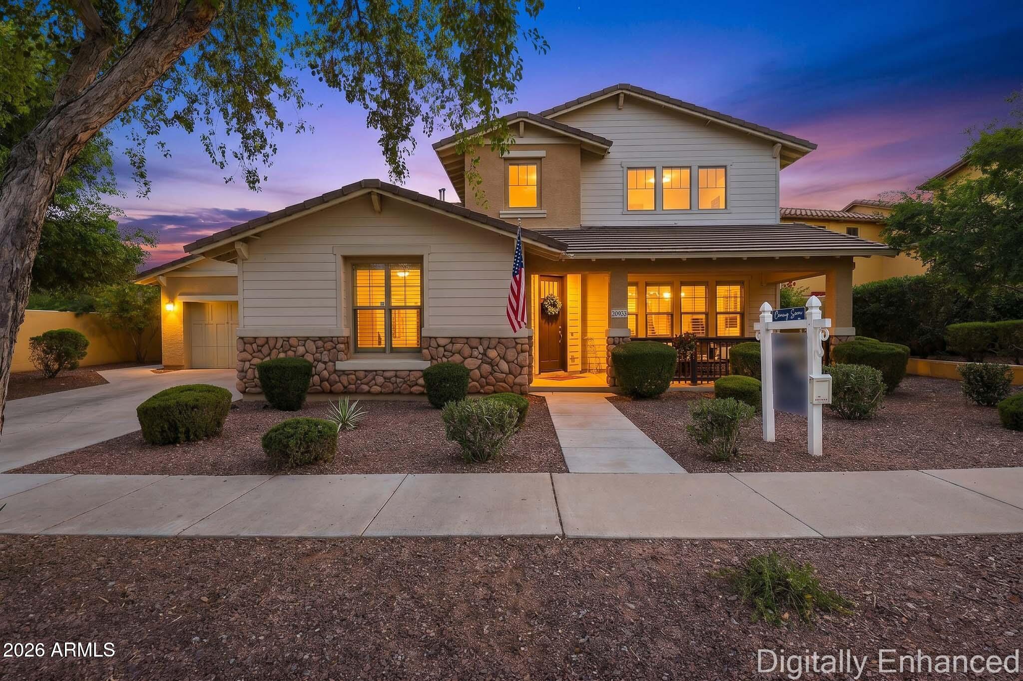 Located on a quiet street in the sought-after Verrado community, this 5-bedroom, + loft and 3.5 bathrooms home stands out. Within close proximity to downtown Main St, you will enjoy Verrado's downtown restaurants and shops. . One AC unit was replaced in Jan of 2025. Step inside this welcoming open concept living space. You will love the updated kitchen complete with a large butcher block island and upgraded stainless appliances. 

The backyard is designed for relaxation, featuring a large pool, built-in BBQ, pergola, as well as plenty of room for resort style outdoor living. Beyond your front door, you are perfectly positioned to enjoy Verrado's 26+ miles of trails and 70+ parks. Best of all, you'll be minutes away from the grand opening of the Verrado Marketplace this summer.