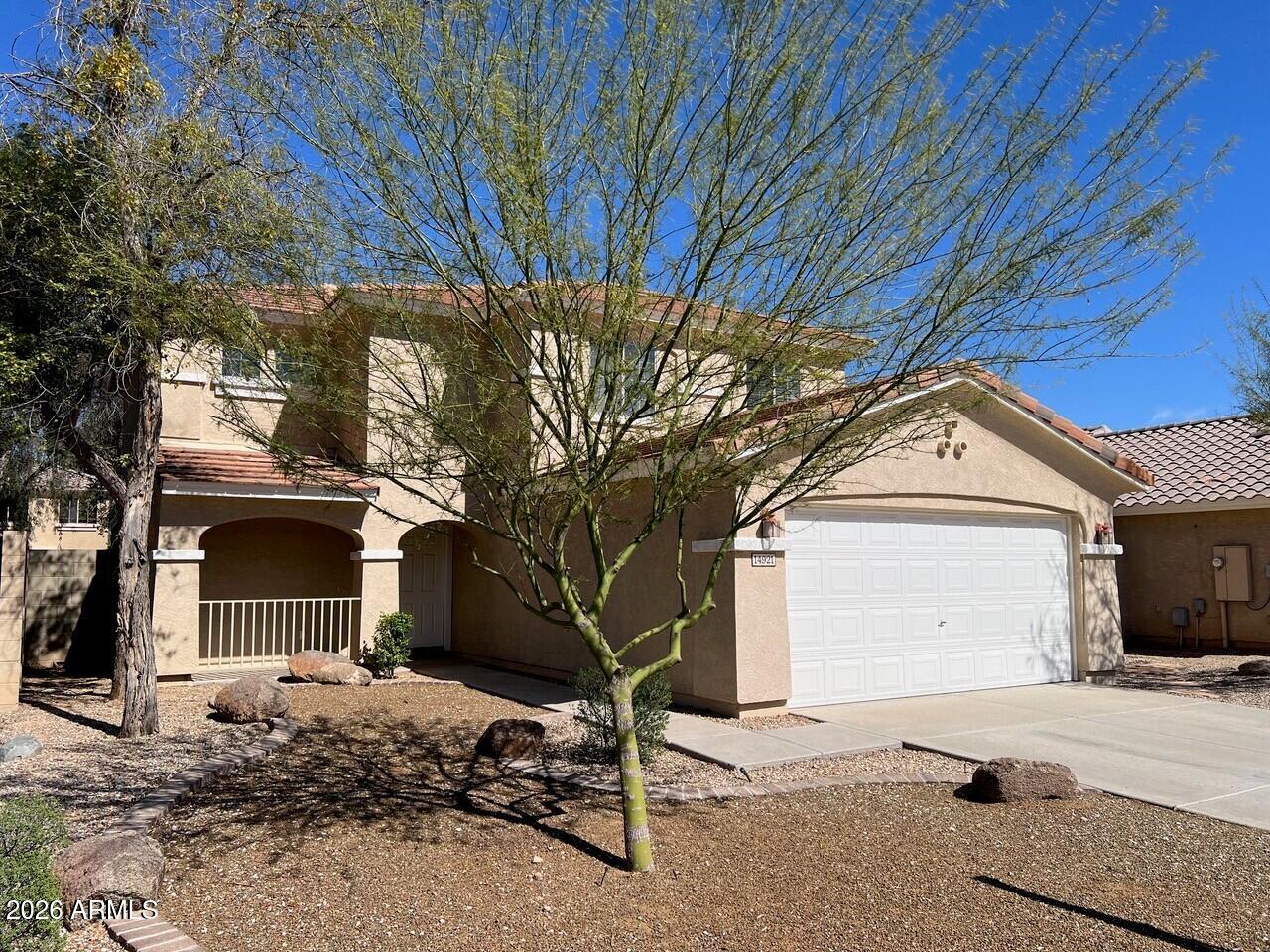 NEW PRICE!! SHORT-SALE Opportunity! Featuring a BRAND-NEW A/C UNIT installed December 2025, this move-in ready home offers 4 bedrooms and 2.5 bathrooms, including a convenient downstairs primary suite. Enjoy fresh updates throughout with newer carpet, interior paint, modern fixtures, blinds, and ceiling fans. The spacious backyard is perfect for playtime, pets, or entertaining family and friends. Ideally located with easy access to Loop 303, plus nearby schools and parks, this home blends comfort, convenience, and value.
