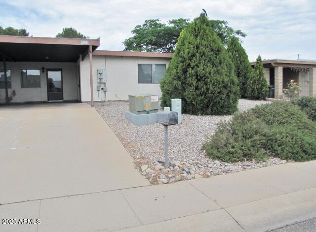 This well-maintained, 2BR /1BA/1CP, 1124 sq. ft. condo is centrally located in Sierra Vista, AZ minutes from Ft. Huachuca, shopping & PDS Elementary school. The condo has a large living area and central A/C. Yard maintenance is included. Location puts you close to your favorite restaurants, shopping, and walking or jogging trails. Call today.