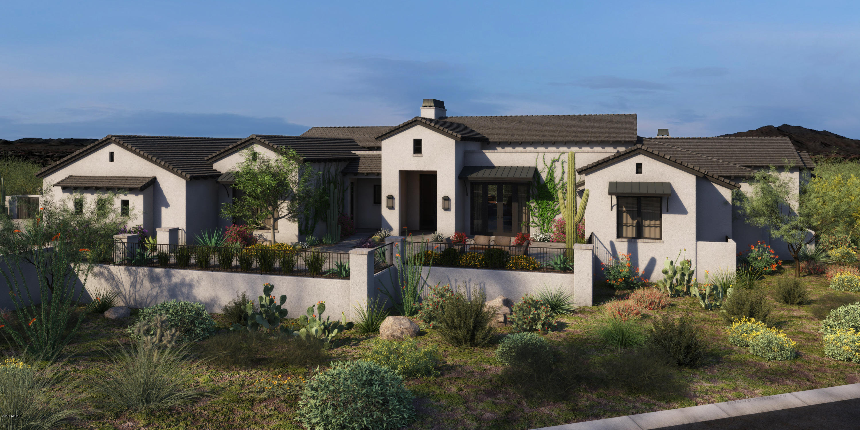 Brand new custom spec house under construction on a beautiful southwest facing golf course lot in the amazing Mirabel Club community with stunning golf course, city lights, mountain and sunset views. This modern farmhouse style home has all the latest features and is light and bright with a very open greatroom floorplan. The photos shown are of the builders own residence and this home will have a similar feel and finishes. The home will have 4 bedrooms, 4 1/2 baths, 4 car garage, formal dining, wine room, office/den, game room/media room, an outdoor kitchen and a large outdoor covered living space. Completion is expected in August of 2020. Still time to have input on the finishes.