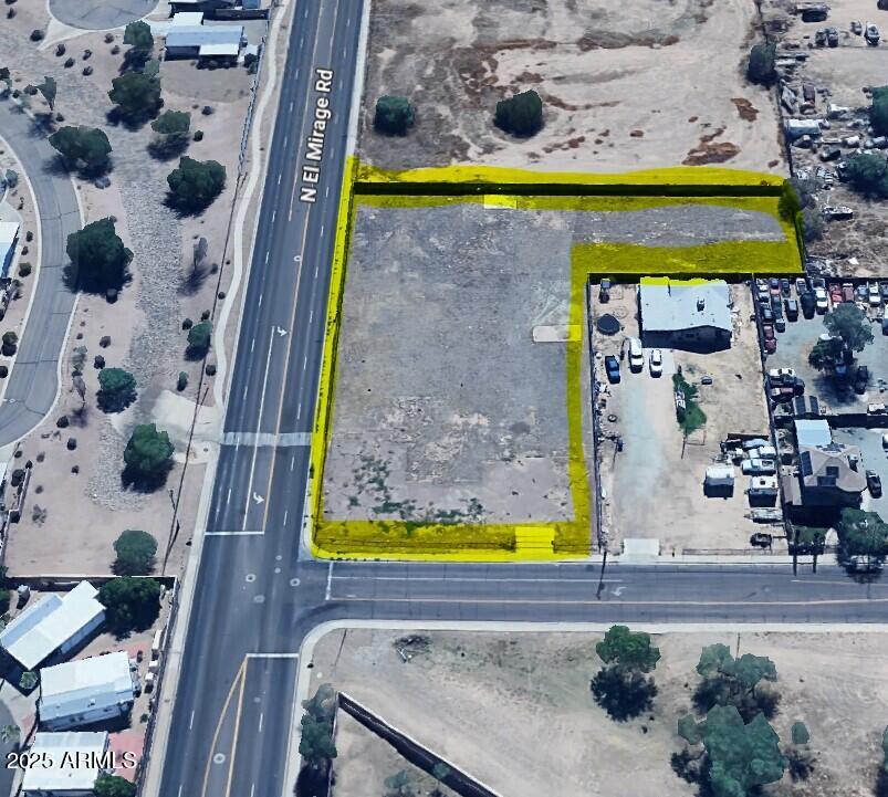 GREAT INVESTMENT OPPORTUNITY in the Surprise Heritage District! High‑visibility corner lot at El Mirage Rd & Paradise Ln with Great Visibility and access. Lot Zoning Allows flexibility including: retail, restaurant, multi-family, Residential, and mixed Use. Bring your own plans for uses such as storage, nursery, or daycare (subject to City of Surprise approval). Level  empty lot with no existing structures—ready for your next infill project in a growing corridor. Great Location 15 min From New TSMC Foundry.  Will Not Last Long!