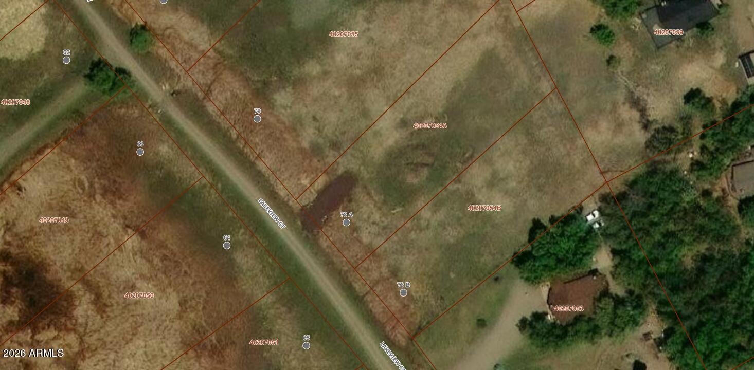 Beautiful property with mixed grasses and trees, right across the street from Stoneman Lake!