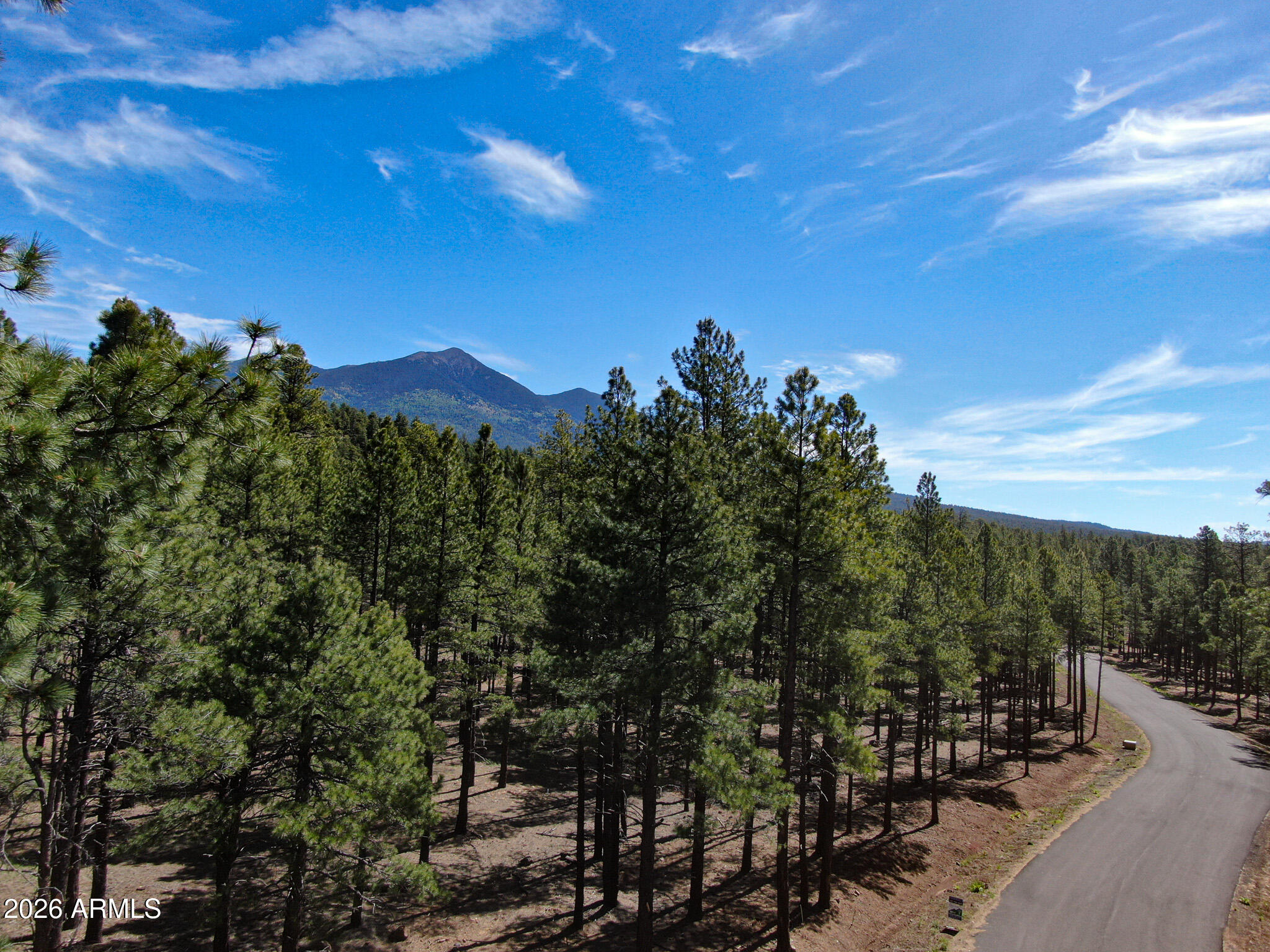 BACKING COCONINO NATIONAL FOREST. Everything about this agreage is spectacular. This 2-acre level topography rectangular parcel, with medium density Ponderosa Pine trees has a pocket of meadows with numerous spectacular homesite locations. This parcel has 405' paved road frontage. WATER from a deep well aquifer, ELECTRIC and NATURAL GAS to the property. Perfect homesite location for your full time or vacation residence. This parcel is the BEST OF THE BEST.