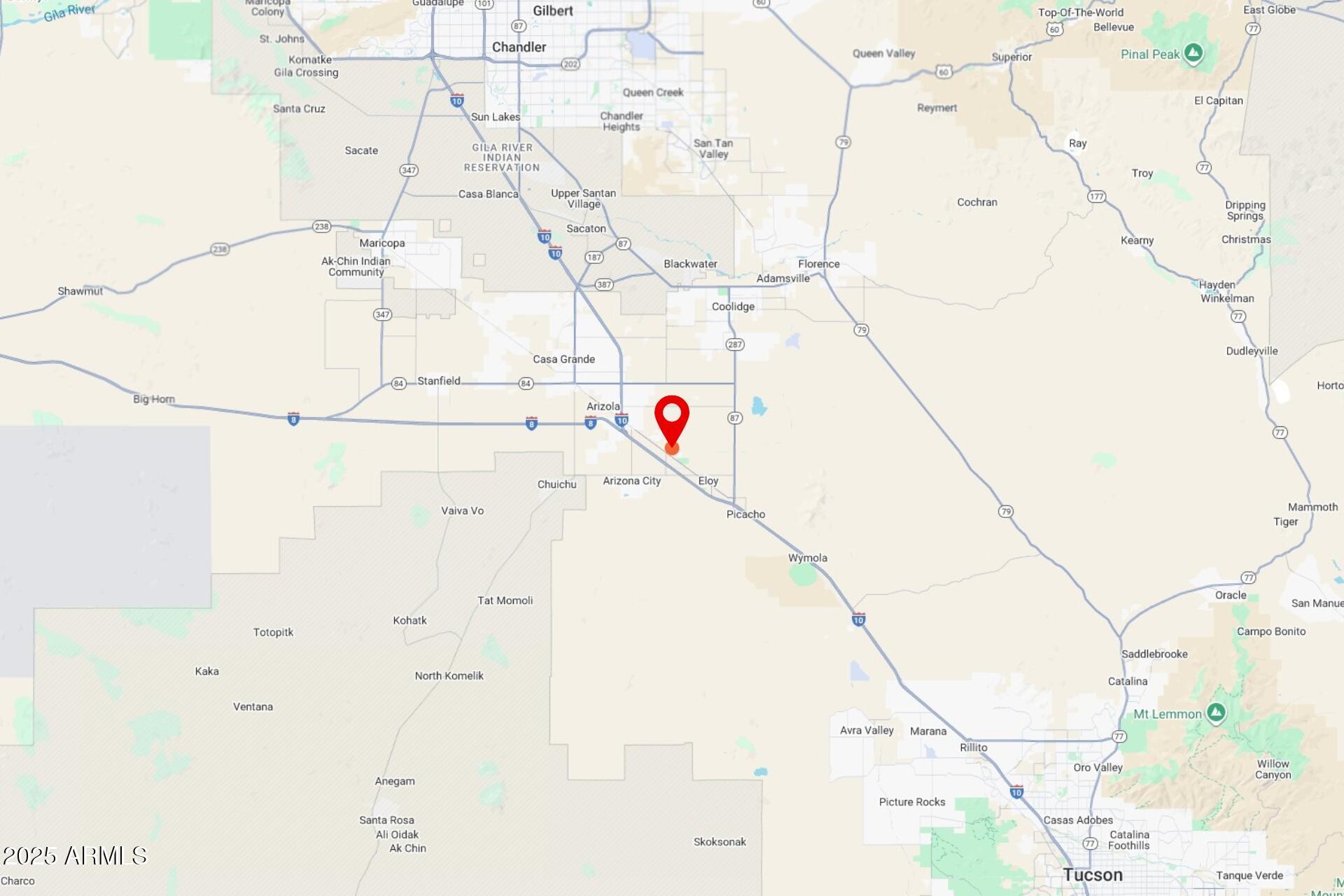 TOLTEC/ARIZONA VALLEY UNIT FIFTEEN - Land