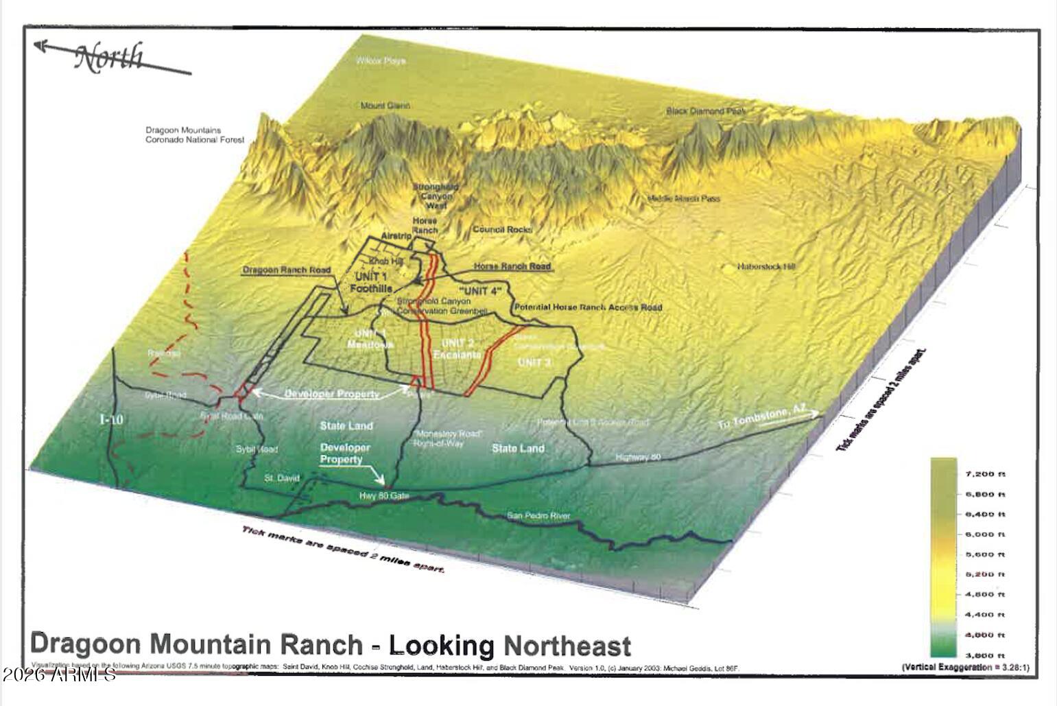 DRAGOON MOUNTAIN RANCH 3 - Land