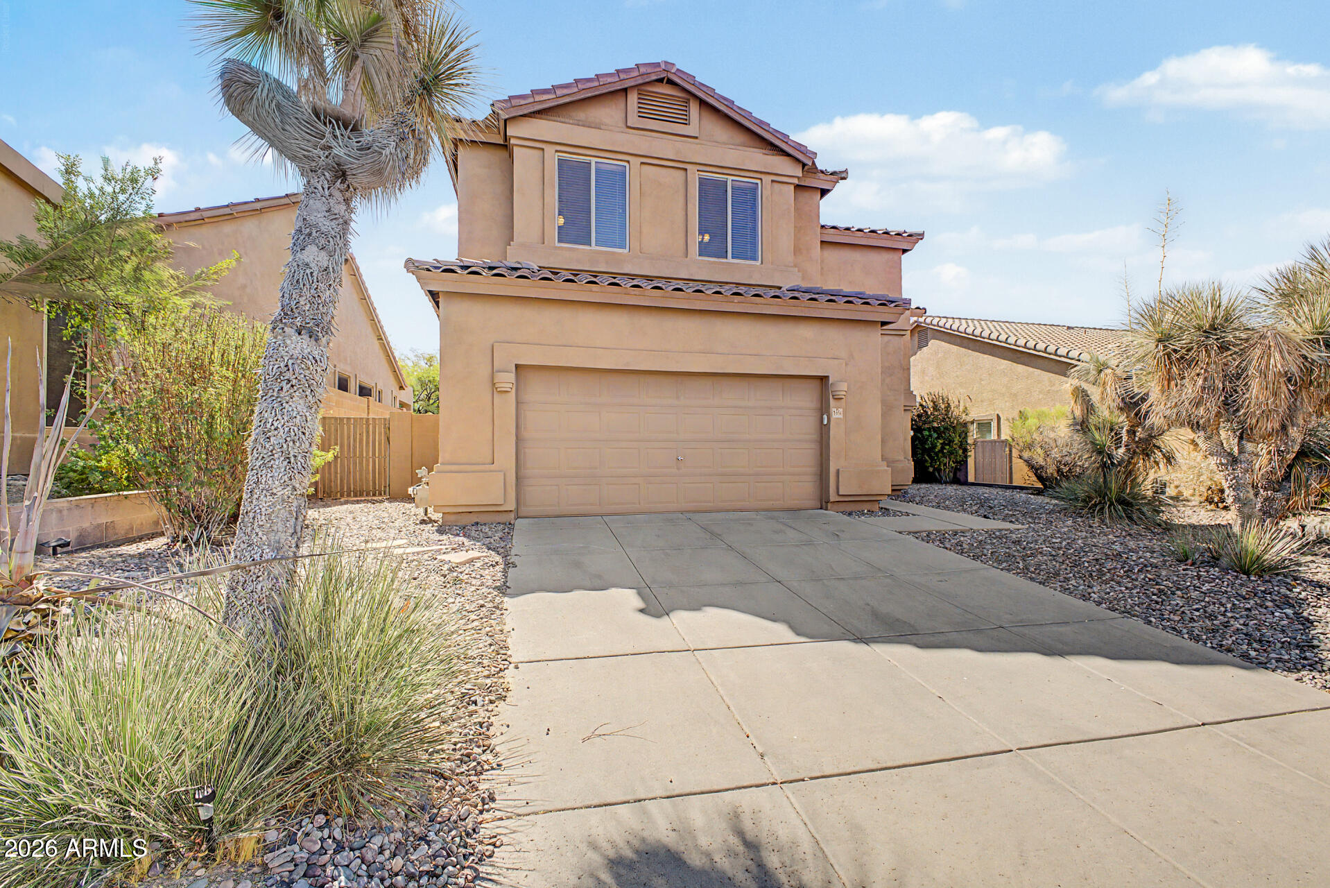 Welcome to the highly sought-after gated community of Rolling Hills at Las Sendas! This beautiful and spacious move-in ready two-story home offers 3 bedrooms, 2.5 bathrooms, plus a versatile vaulted loft, perfect for a home office, game room, or flex space. All bedrooms are conveniently located upstairs, creating ideal separation for living and entertaining. The open floor plan is filled with natural light and designed for comfortable everyday living. Step outside to your private backyard oasis featuring a sparkling pebble-tec, diving pool and serene views backing to a natural wash area for added privacy and tranquility. Nestled in a neat and quiet community, residents enjoy all that Las Sendas has to offer, including parks, community pools, pickleball courts, scenic trails, golf, and year-round community events. Don't miss your opportunity to enjoy resort-style living in one of Mesa's premier master-planned communities!