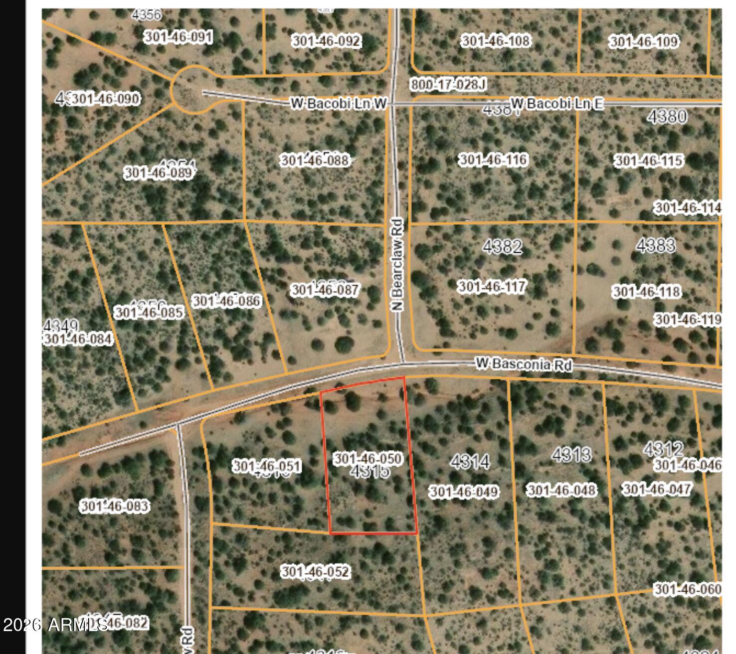 BRIDGE CANYON COUNTRY ESTATES UNIT 21 - Land
