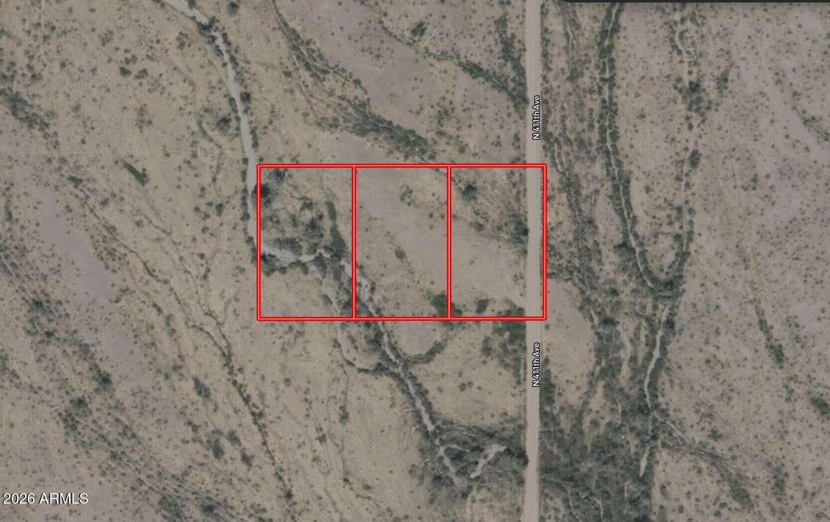 3 lots in 1 sale! A rare opportunity to own three adjacent vacant residential lots totaling 3 acres in the Tonopah area of Maricopa County, Arizona. These flat lots feature open high-desert terrain, offering wide skies, natural desert beauty, and plenty of space to bring your vision to life. With no HOA restrictions, you'll enjoy the freedom to build or use the land to suit your needs. Set in a peaceful desert environment, the area offers a sense of privacy and open space while still being within reasonable driving distance of Phoenix for shopping, dining, and everyday conveniences. Street addresses can be for listing purposes only and vacant land will receive a true street address once improved.