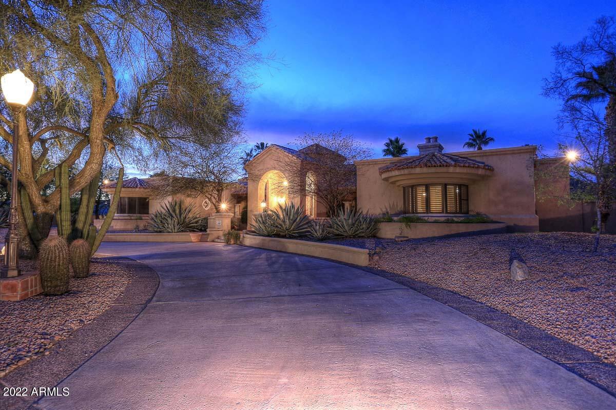 Spectacular private Paradise Valley home walking distance to Phoenix Country Day School, The Hermosa Inn and minutes from top retail/restaurants, and HWY 51. Spacious 4bd/3.5ba home with split master wing and basement bonus room with 3 car garage. 1.31+ acre lot with North / South exposure with fabulous views of Piestewa Peak and Camelback Mountain.  Oversized lot with endless options for outdoor living space, guest house addition, etc.  Home is tenant occupied - please contact listing agent to arrange for showings.