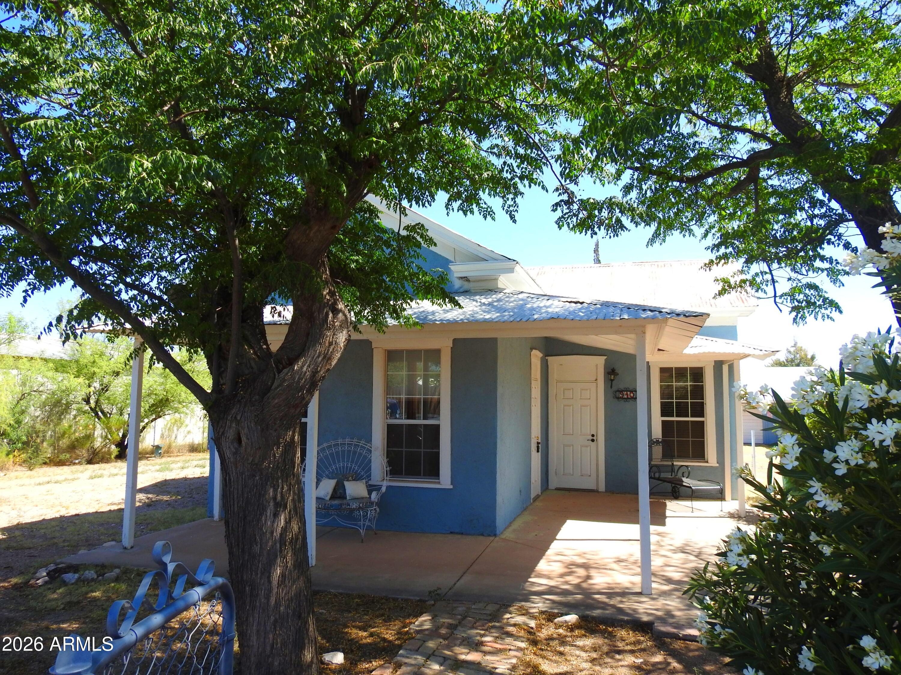 Historic Tombstone gem on two lots just steps from Allen Street!
This updated 1-bedroom, 1-bath home features 905 sq. ft., stainless steel appliances, and modern updates completed in 2022. The detached 1-bedroom, 1-bath cottage was previously used as a successful short-term rental and includes a refrigerator and microwave.
Major plumbing and electrical upgrades were completed in 2025. RV enthusiasts will love the 50-amp hookup and RV dump station. Live, invest, or host guests in one of Arizona's most iconic historic towns!