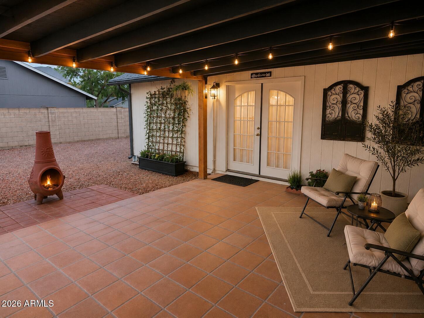 Rare opportunity in the heart of Chandler! This spacious single-level home is situated on an oversized lot in a desirable, established neighborhood with no HOA and includes a detached guest house/casita--perfect for multi-generational living, guests, a home office, or potential rental income.
The main residence offers approximately 1,845 square feet of comfortable living space with generous living and dining areas and a functional floor plan. One of the bathrooms has been recently updated, adding a fresh, modern touch to the home. The expansive backyard provides plenty of room for outdoor entertaining, gardening, or future additions.
A standout feature of this property is the separate detached casita, complete with its own full bedroom, kitchen, and full bathroom, offering privacy and flexibility that is hard to find in Chandler.
Conveniently located near shopping, dining, parks, and major freeways including Loop 101 and US-60, this property combines location, versatility, and opportunity.